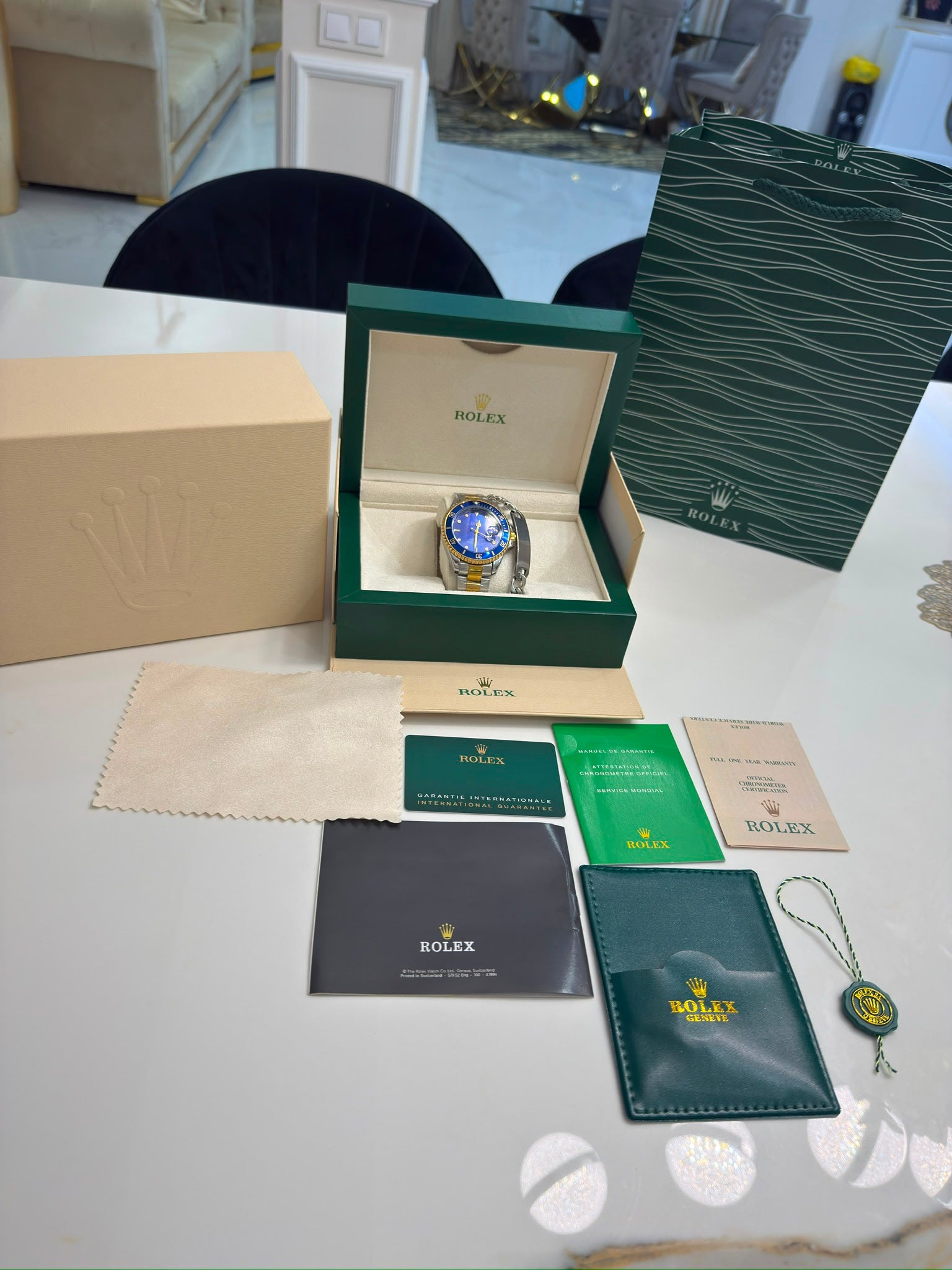 RLX SUBMARINER CON CAJA ORIGINAL  PULSERA DE REGALO