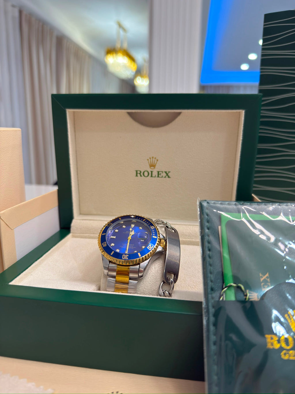 RLX SUBMARINER CON CAJA ORIGINAL  PULSERA DE REGALO