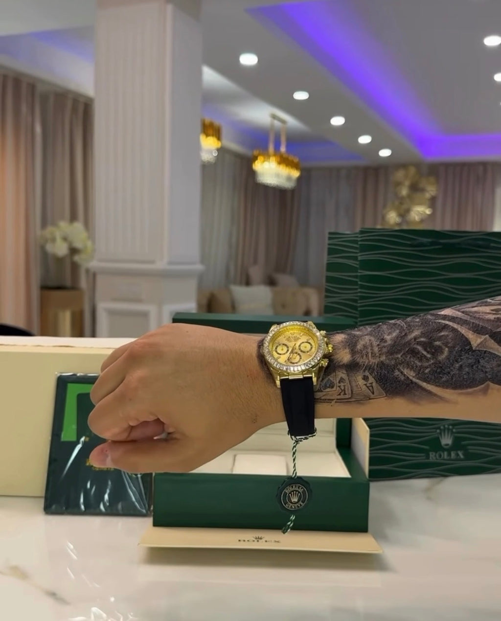 RLX DAYTONA CON CAJA ORIGINAL Y PULSERA DE REGALO