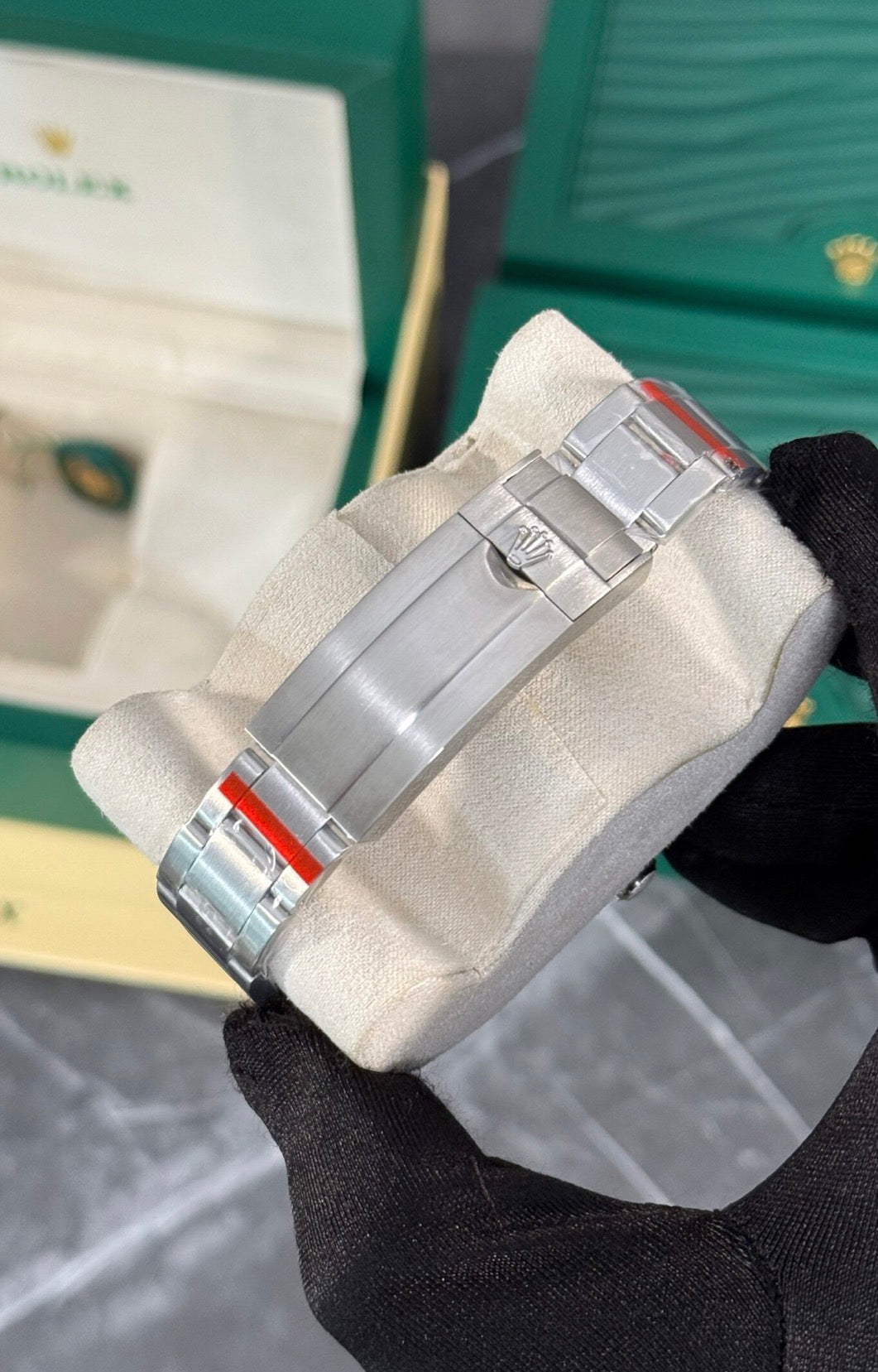 RLX SUBMARINER PLATA / VERDE