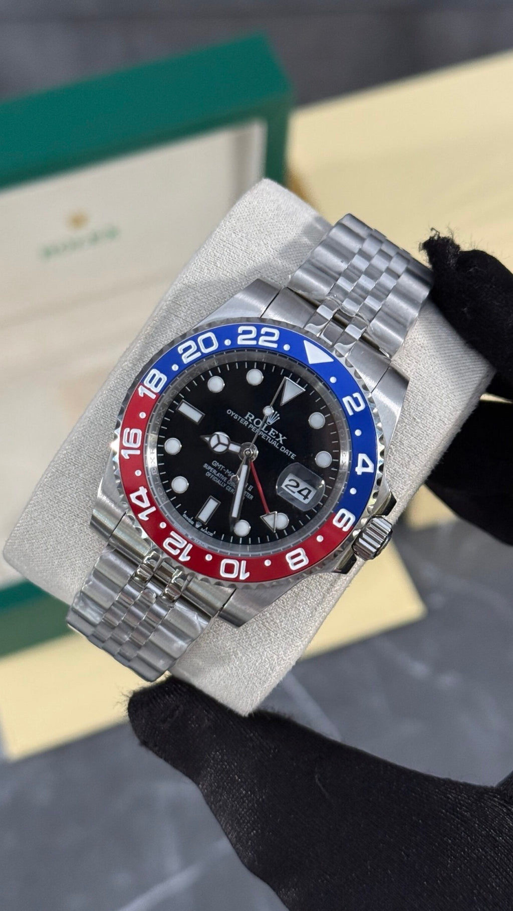 RLX GMT-MASTER II JUBILEE PEPSI