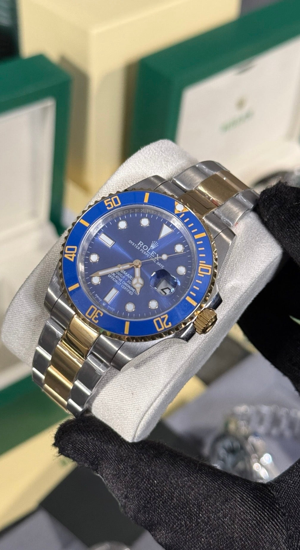 RLX SUBMARINER ORO / AZUL