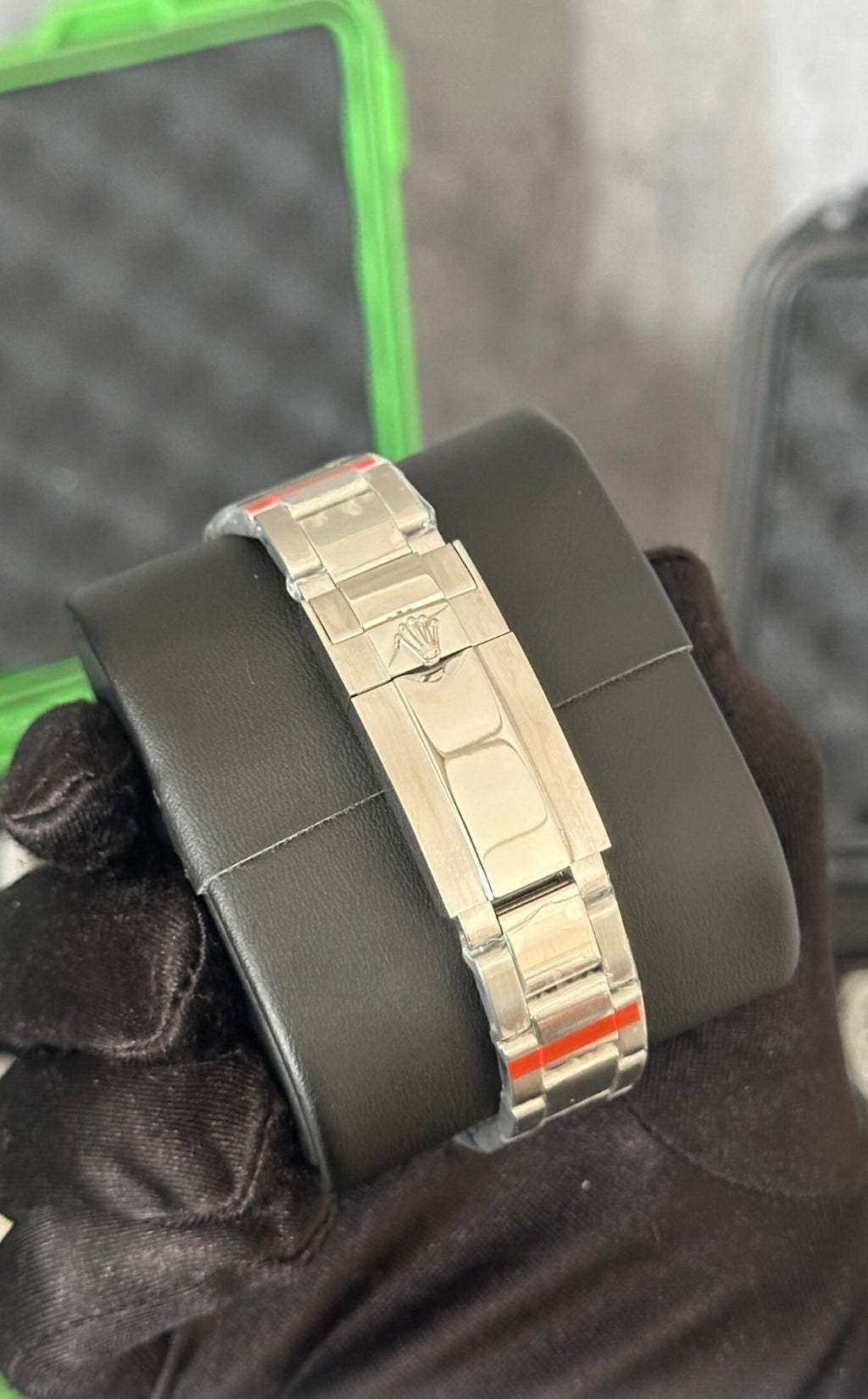 RLX DAYTONA PLATA / NEGRO