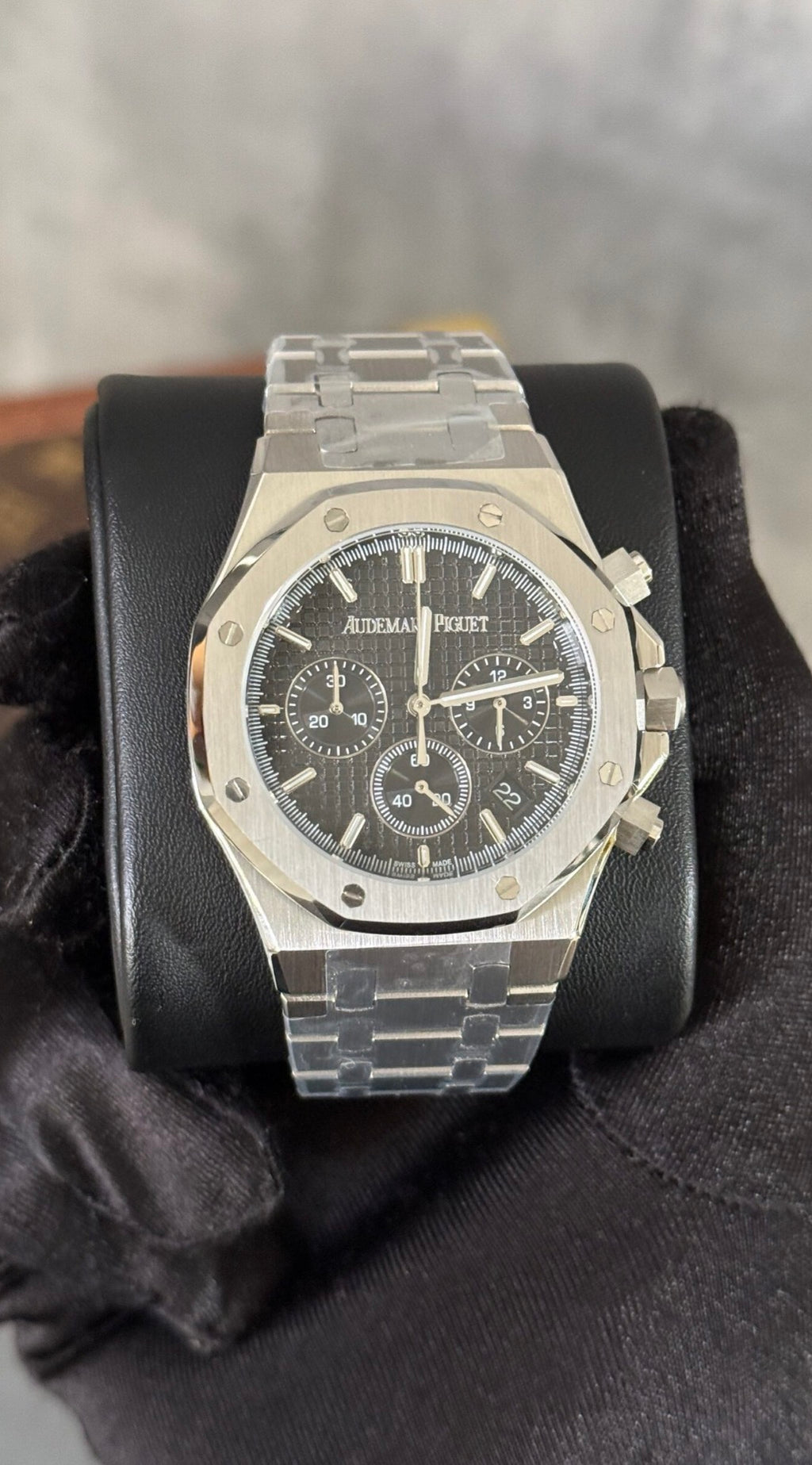 AP ROYAL OAK PLATA / NEGRO