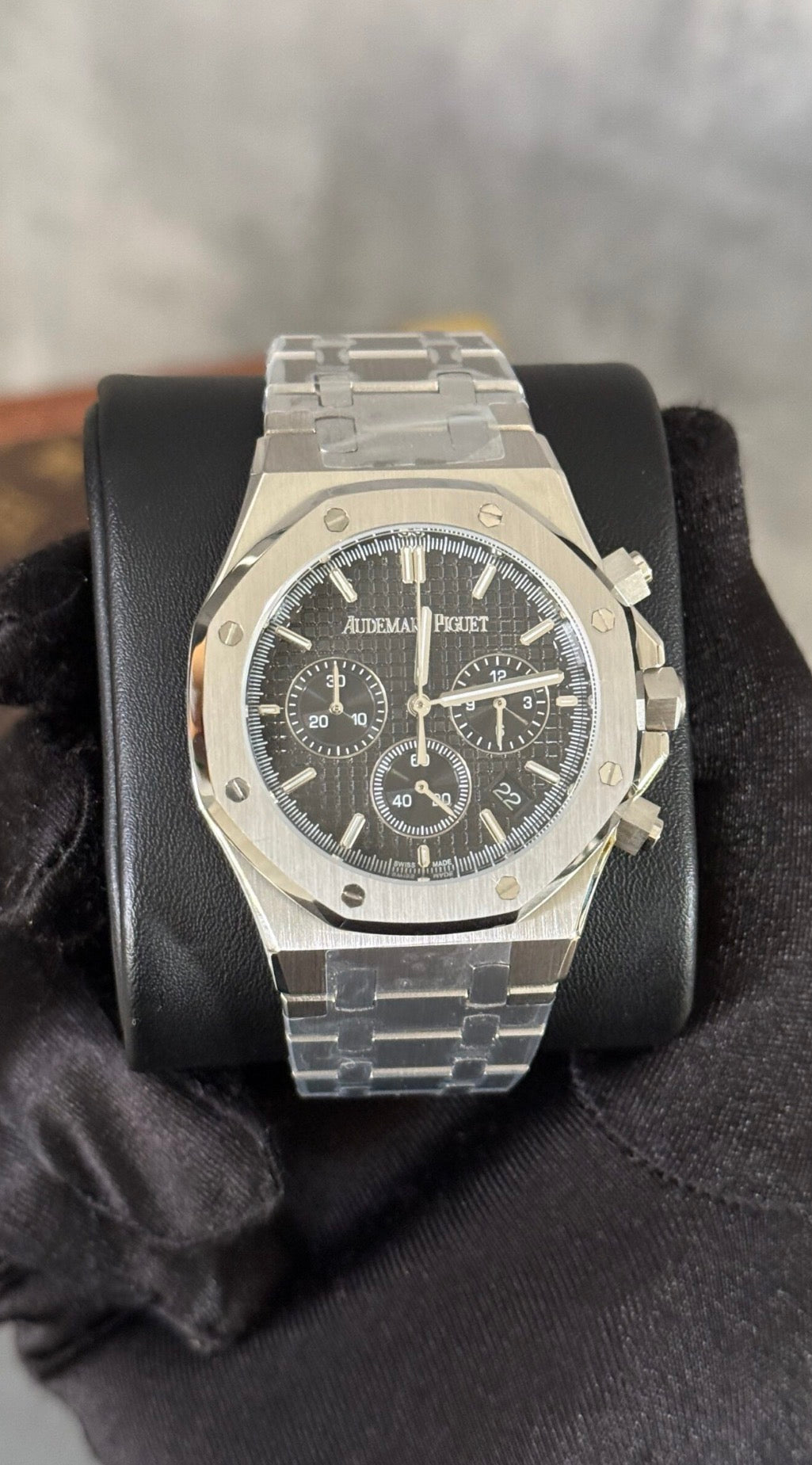 AP ROYAL OAK PLATA / NEGRO