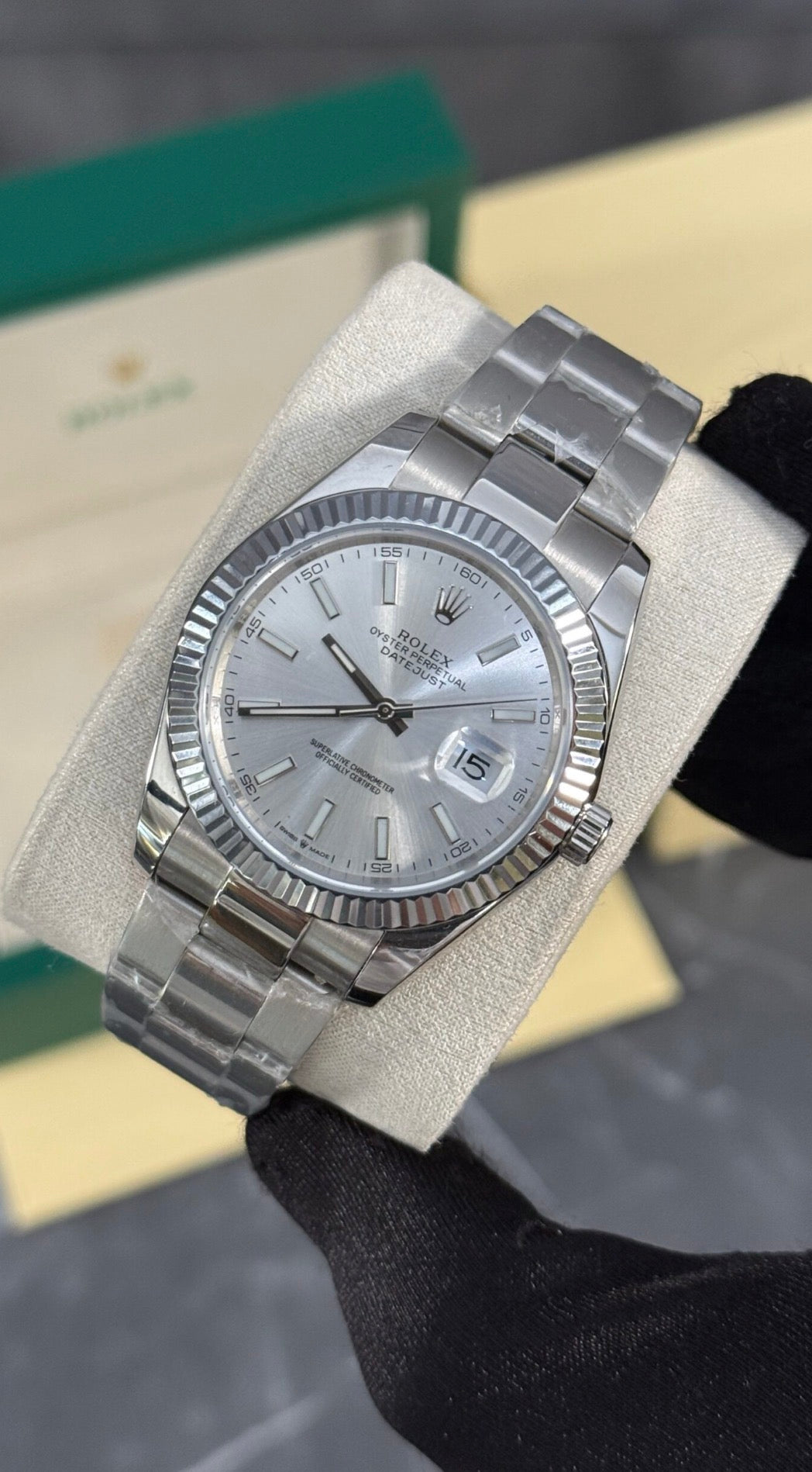 RLX DATEJUST PLATA