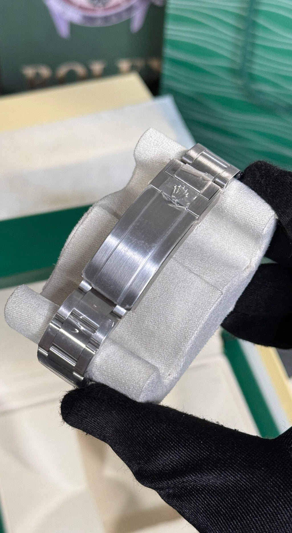 RLX SUBMARINER SUPERCLON PLATA / VERDE