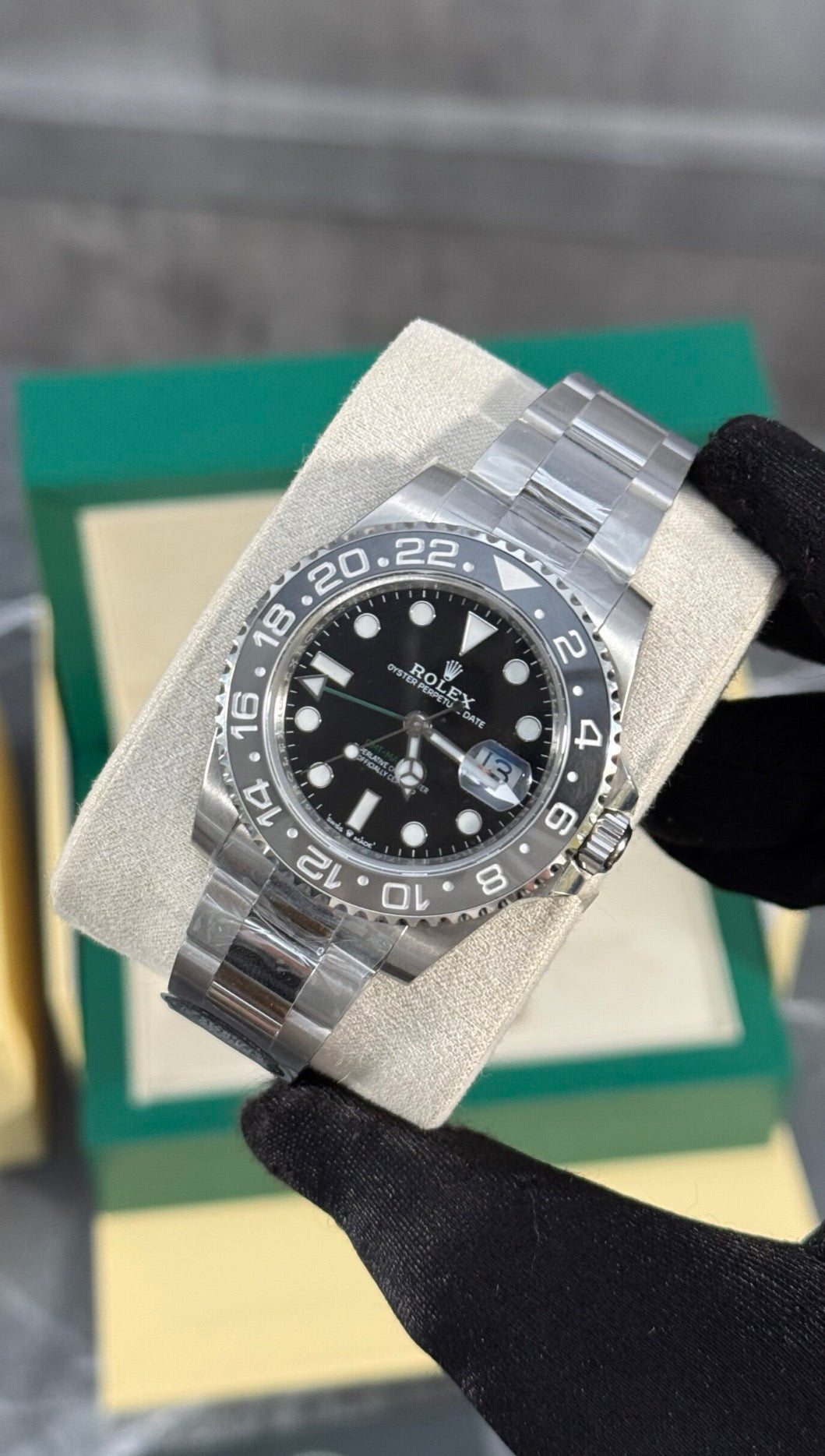 RLX GMT-MASTER II PLATA SUPERCLON
