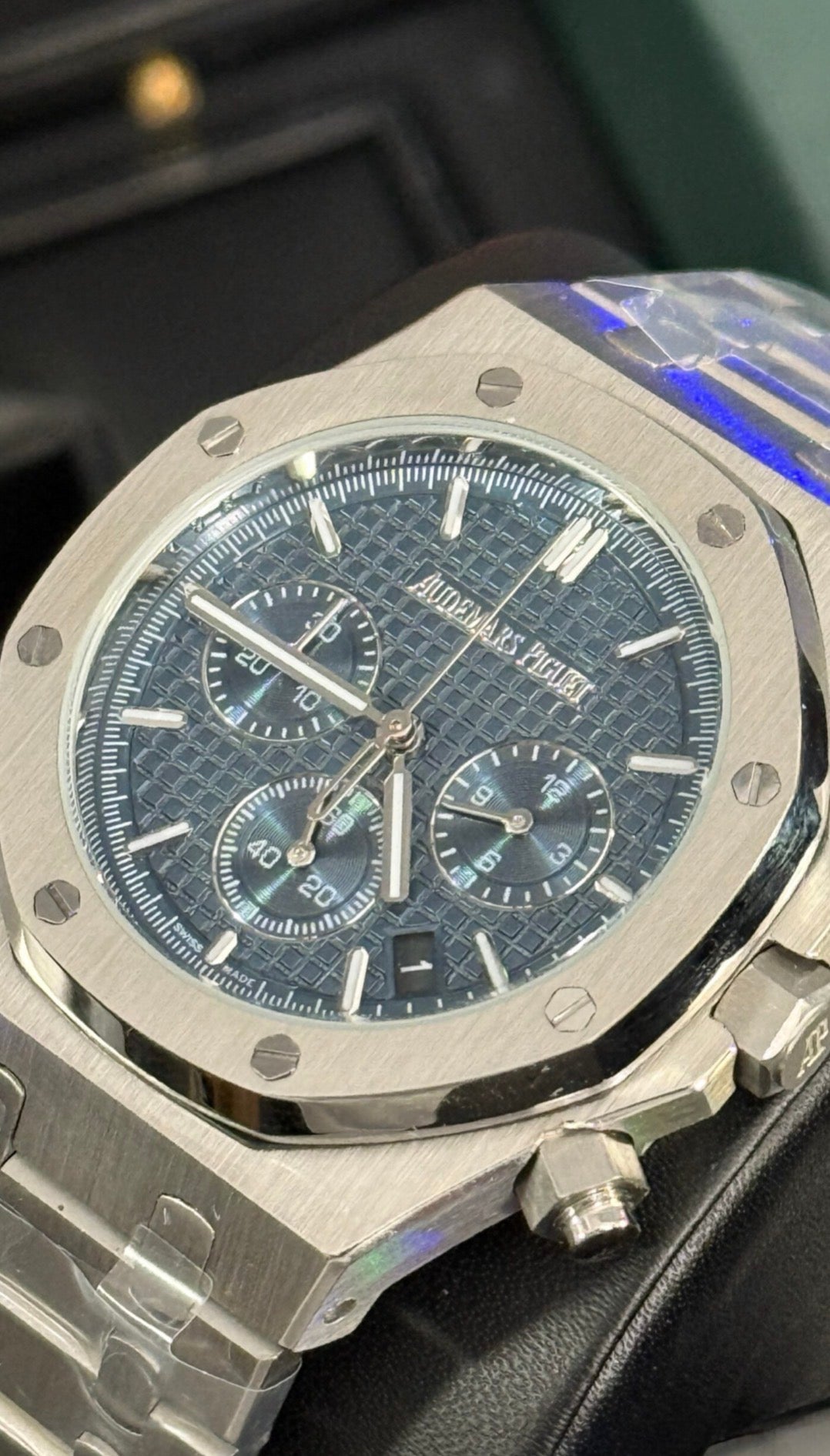 AP ROYAL OAK PLATA / AZUL