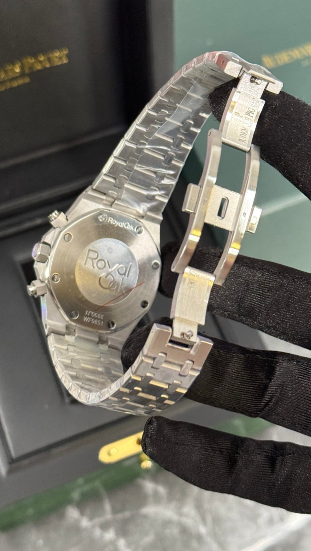 AP ROYAL OAK PLATA / AZUL