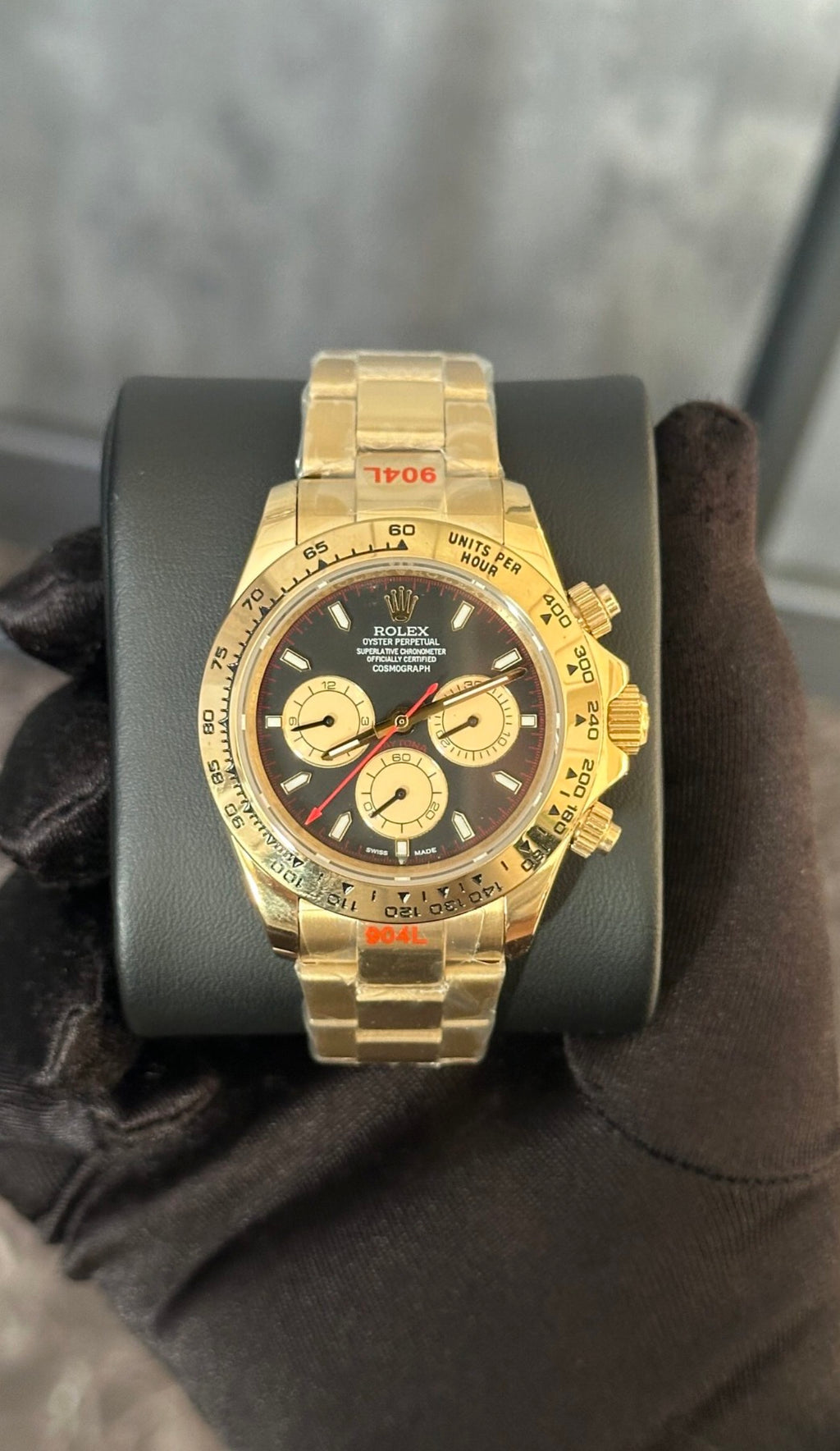 RLX DAYTONA ORO / NEGRO