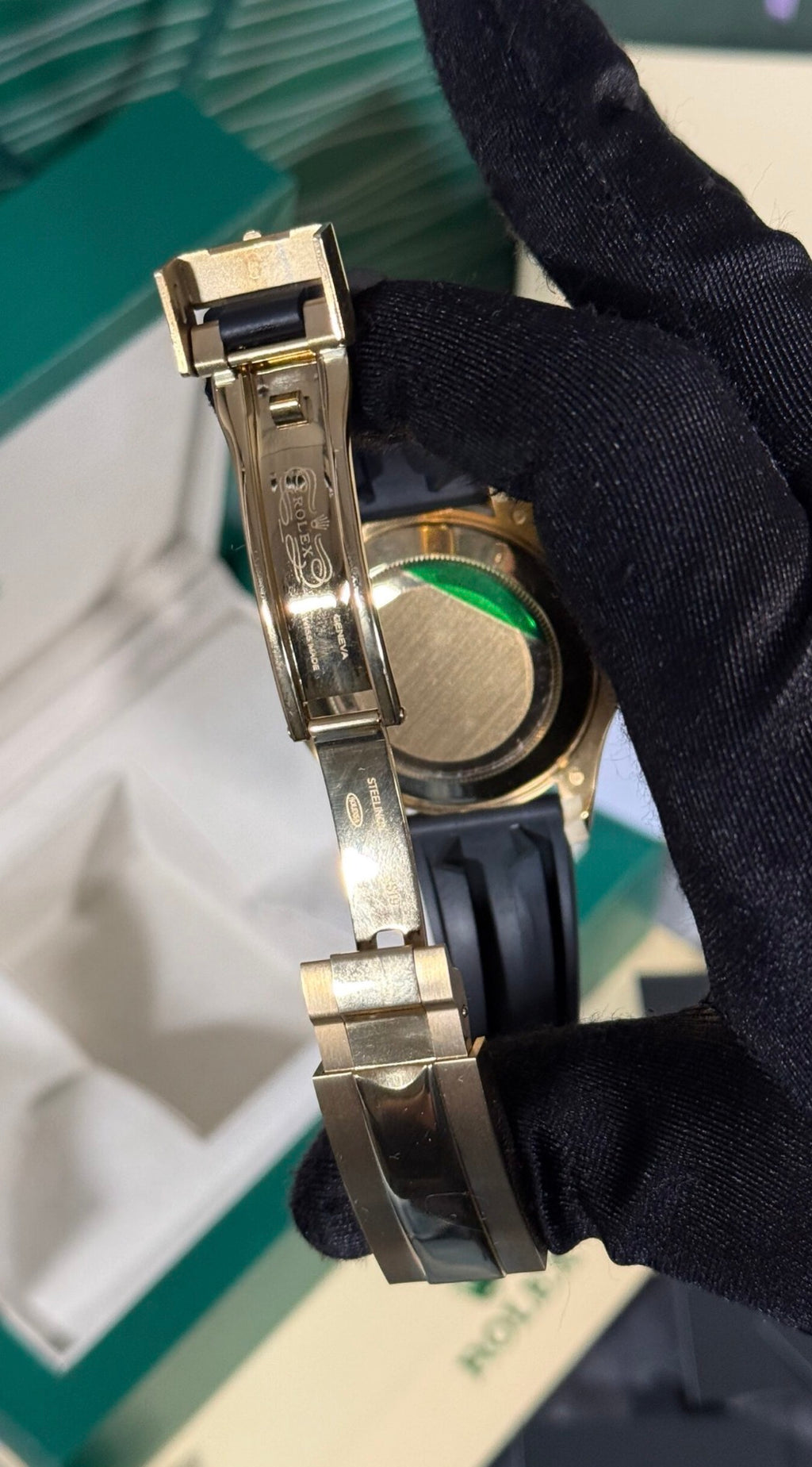RLX YACHT-MASTER ORO / NEGRO