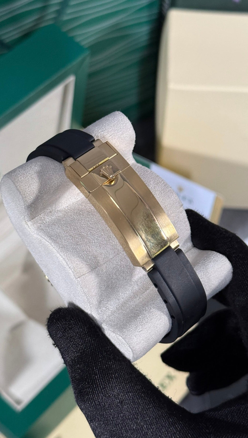 RLX YACHT-MASTER ORO / NEGRO