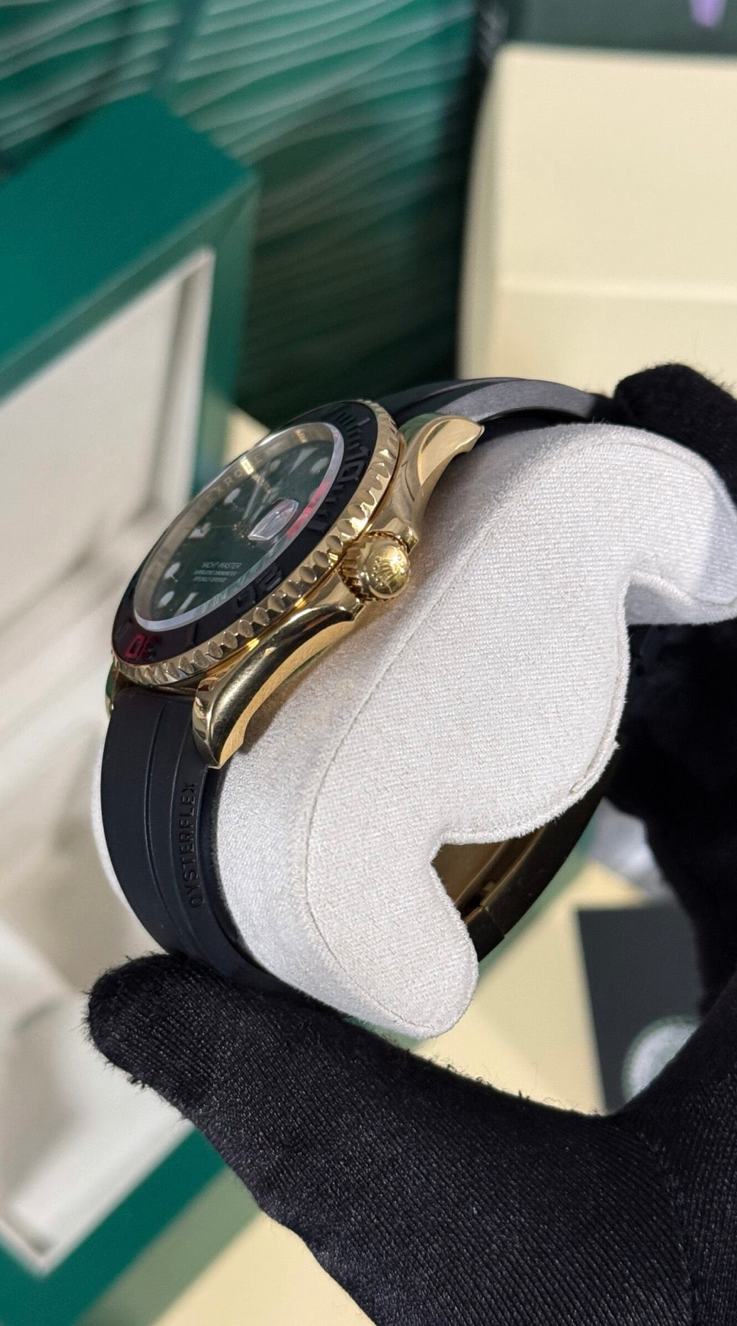 RLX YACHT-MASTER ORO / NEGRO