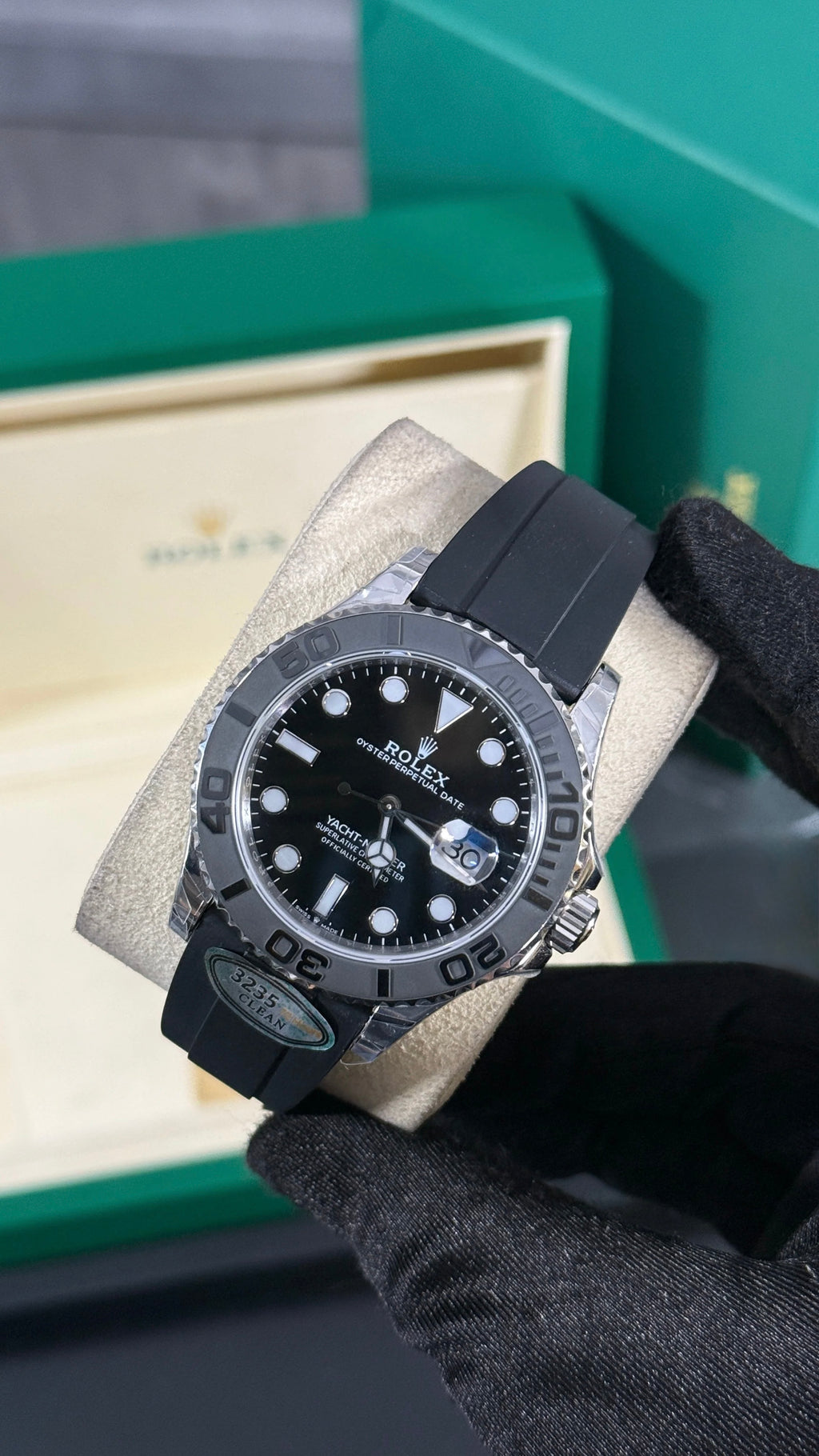 RLX DAYTONA NEGRO / PLATA SUPERCLON