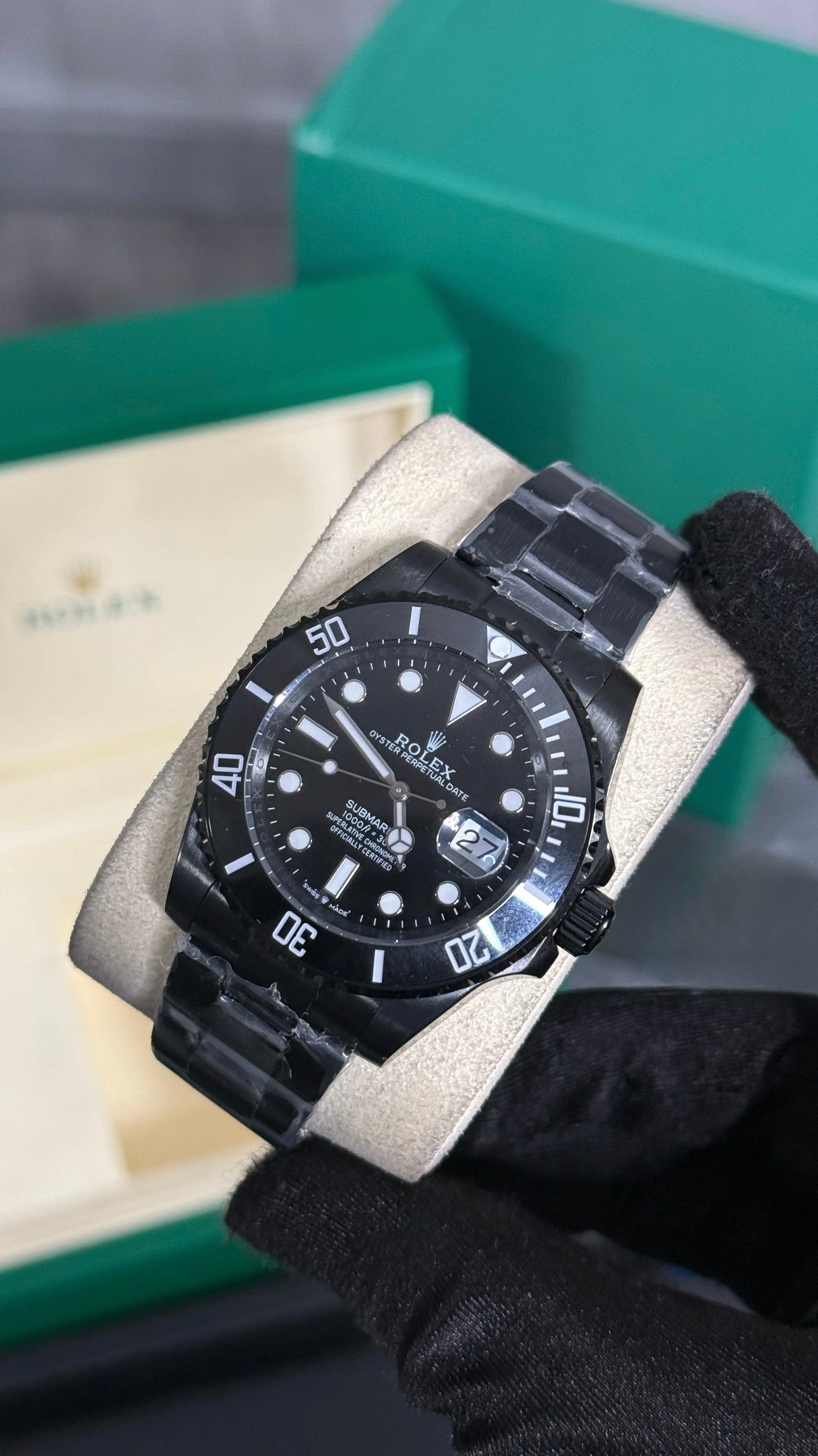 RLX SUBMARINER FULL NEGRO