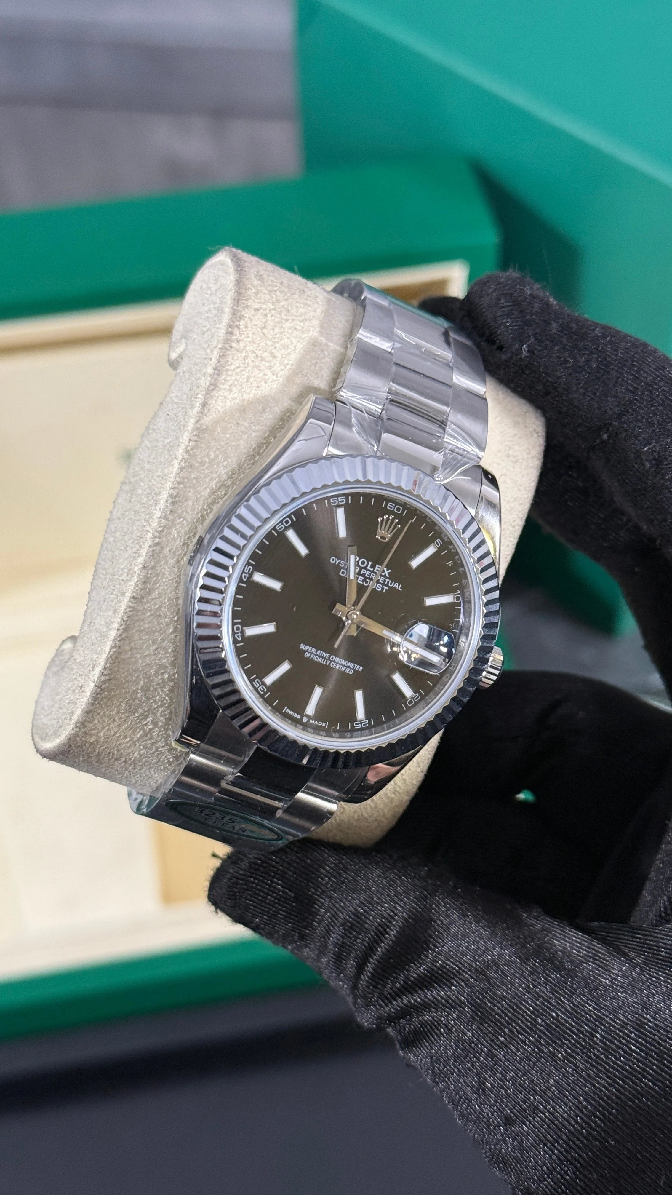RLX DATEJUST GRIS SUPERCLON