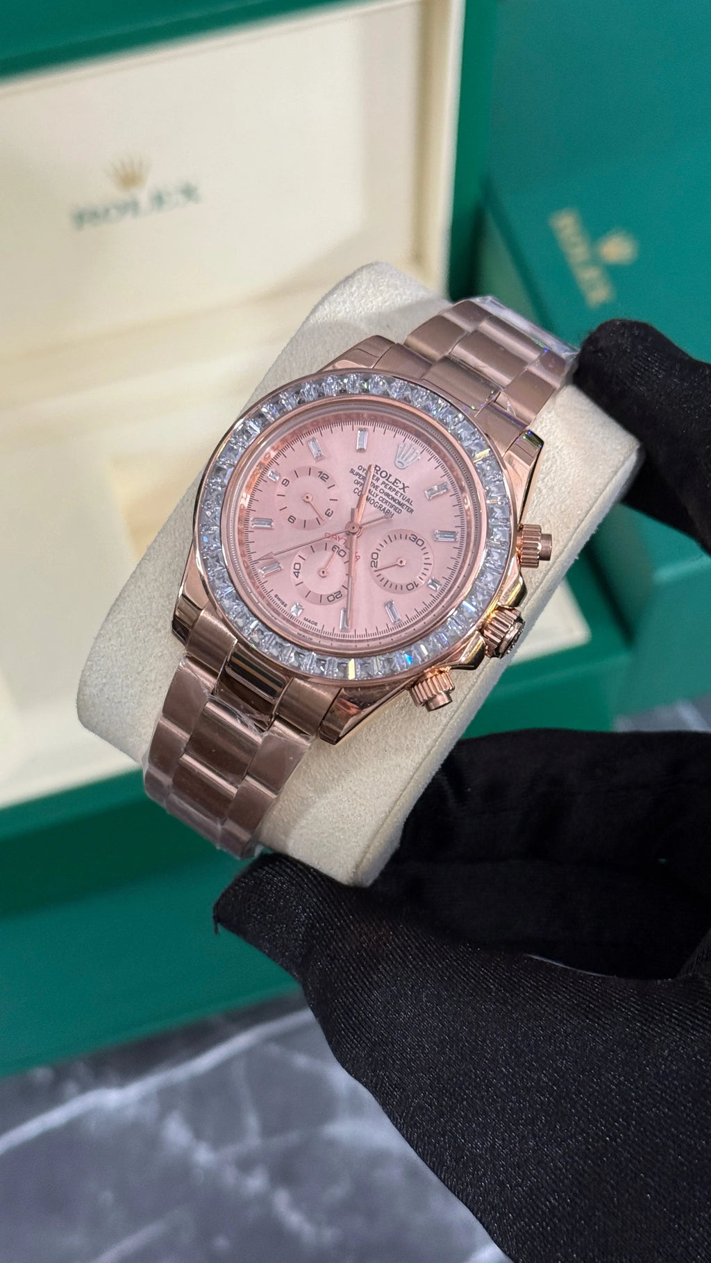 RLX DAYTONA ORO / DIAMANTES