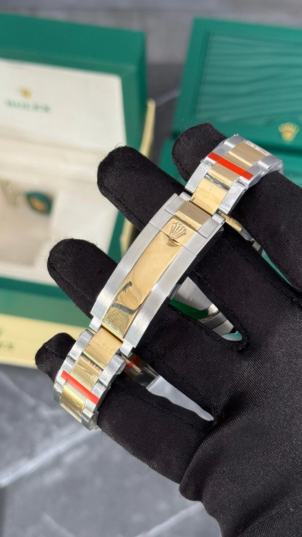 RLX SUBMARINER ORO / NEGRO / PLATA