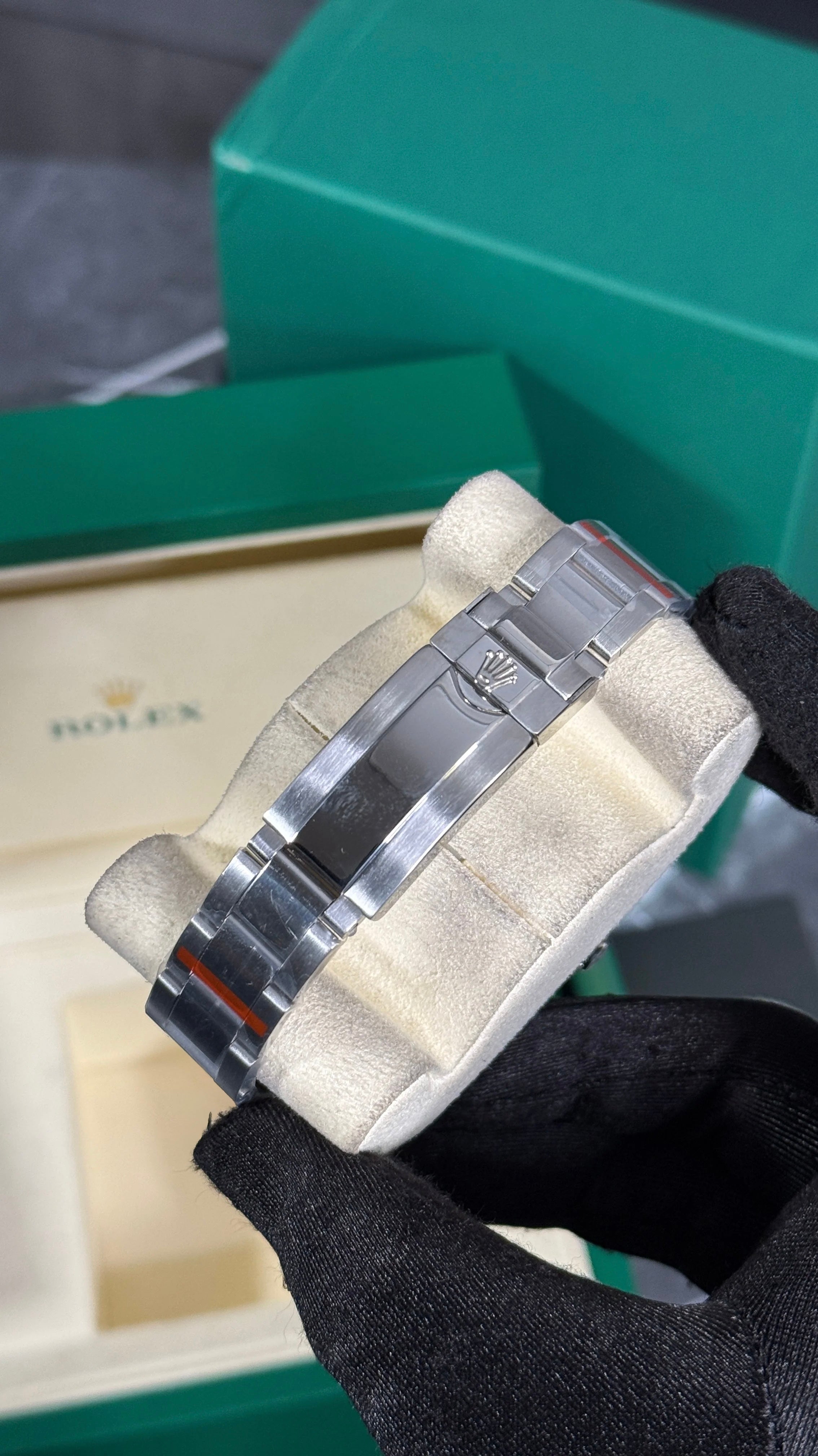 RLX DAYTONA RAINBOW PLATA / DIAMANTES