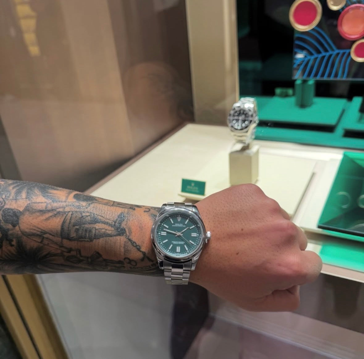 RLX OYSTER PERPETUAL CON CAJA ORIGINAL Y PULSERA DE REGALO