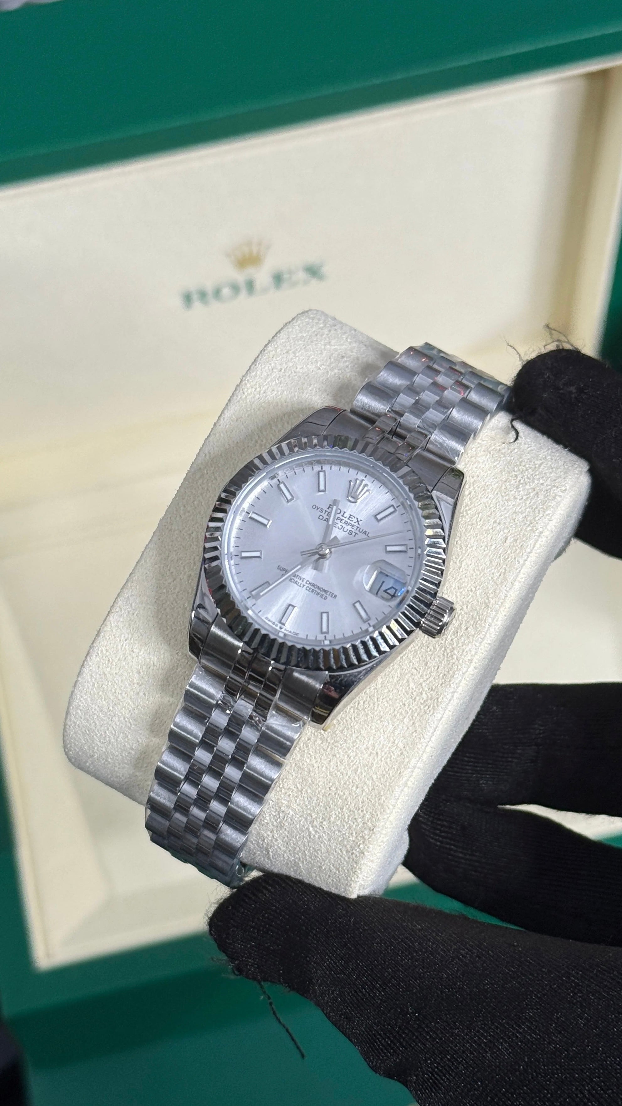 RLX DATEJUST JUBILEE FULL PLATA
