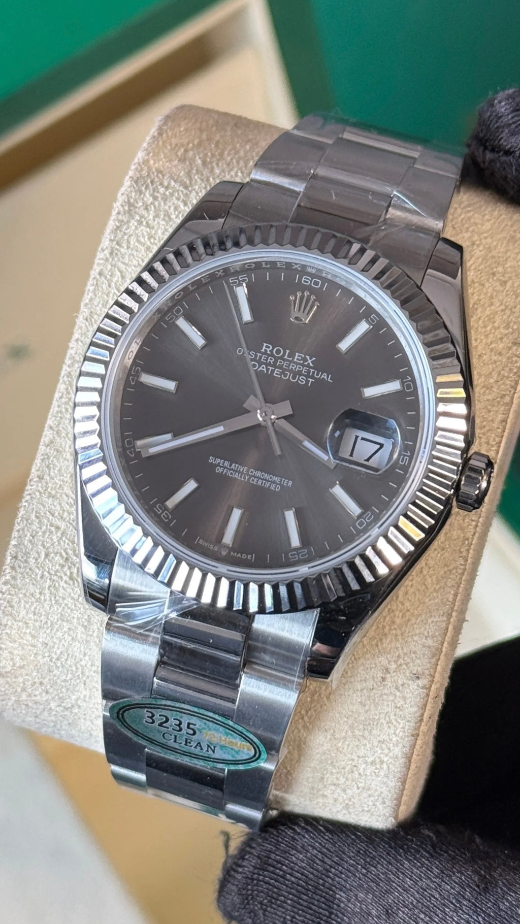 RLX DATEJUST JUBILEE GRIS SUPERCLON