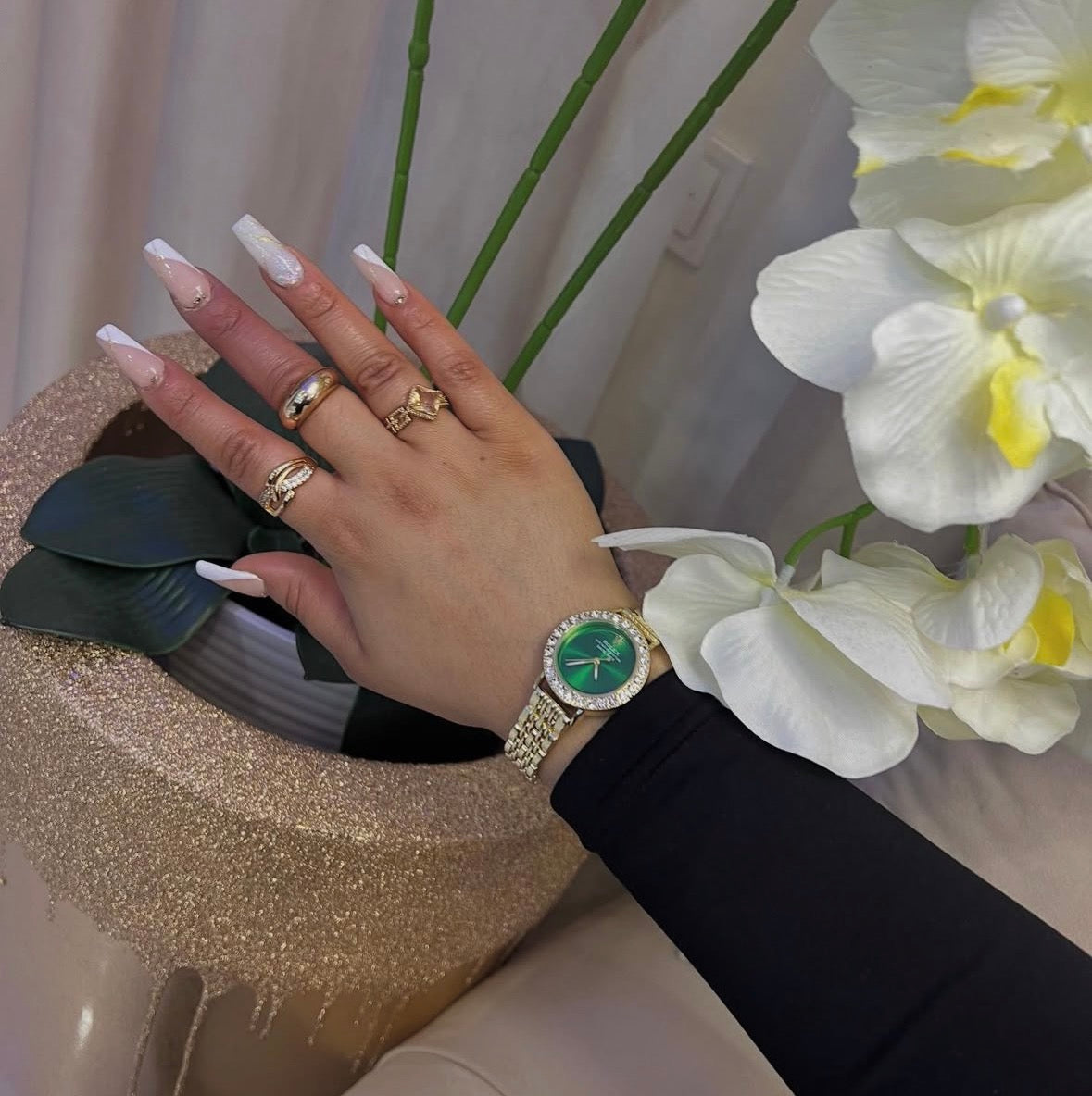 RLX DATEJUST MUJER CON CAJA ORIGINAL Y PULSERA DE REGALO