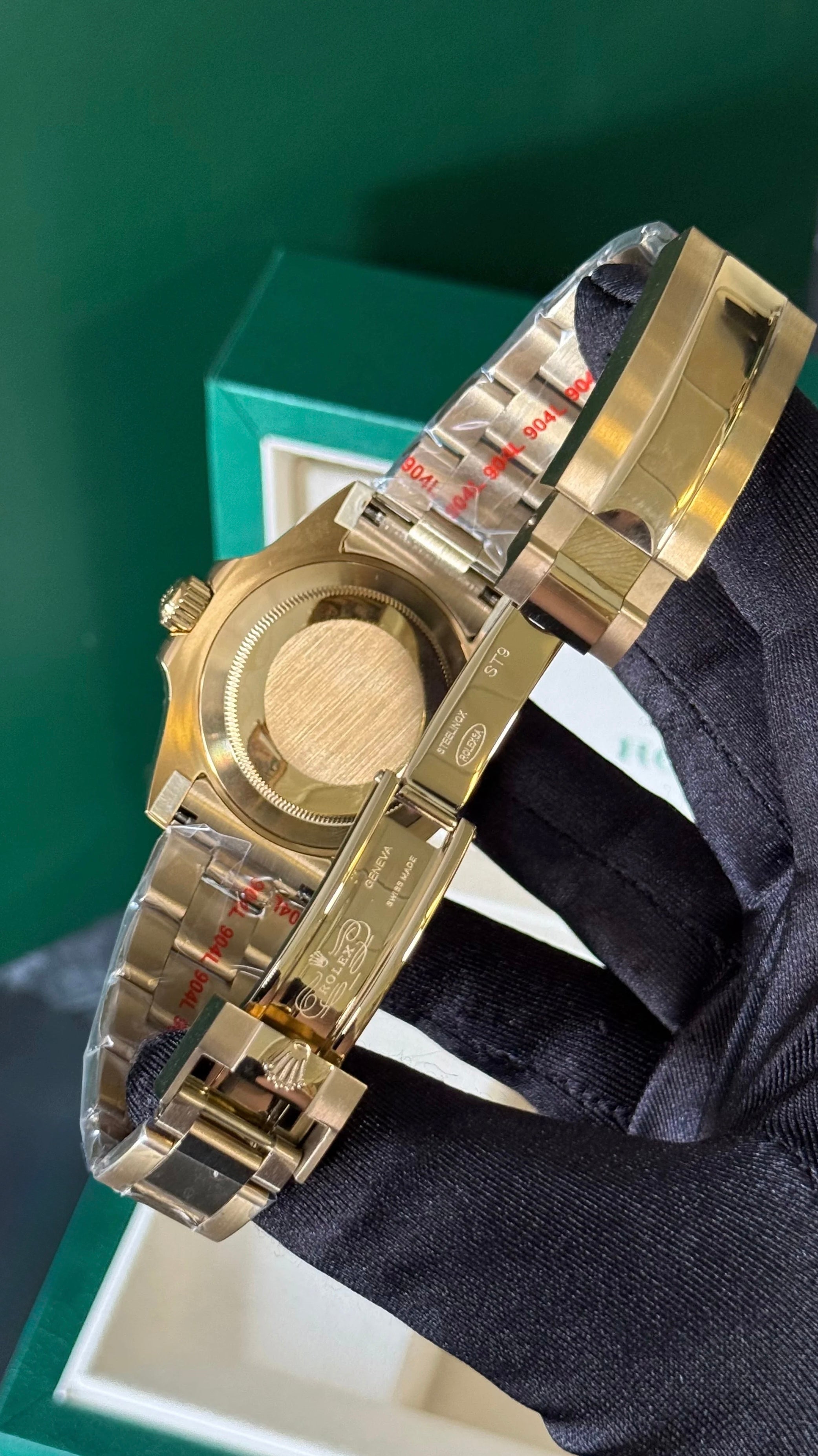 RLX SUBMARINER ORO / VERDE