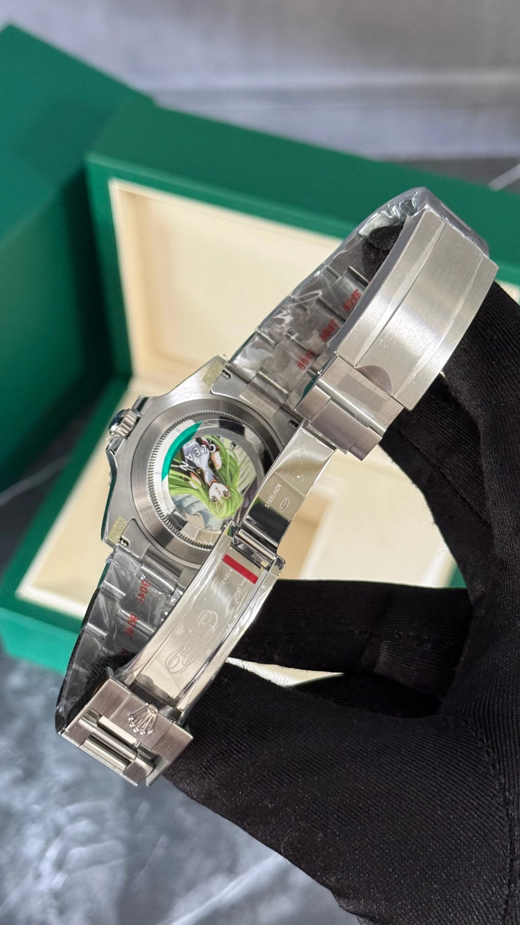 RLX SUBMARINER KERMIT NEGRO / VERDE SUPERCLON