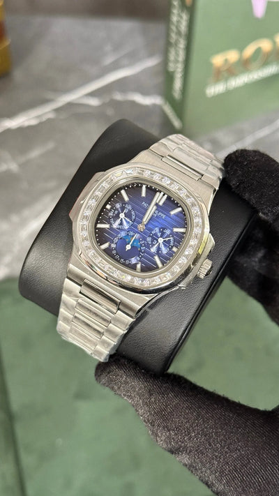 PTK P PERPETUAL CALENDAR AZUL / DIAMANTES