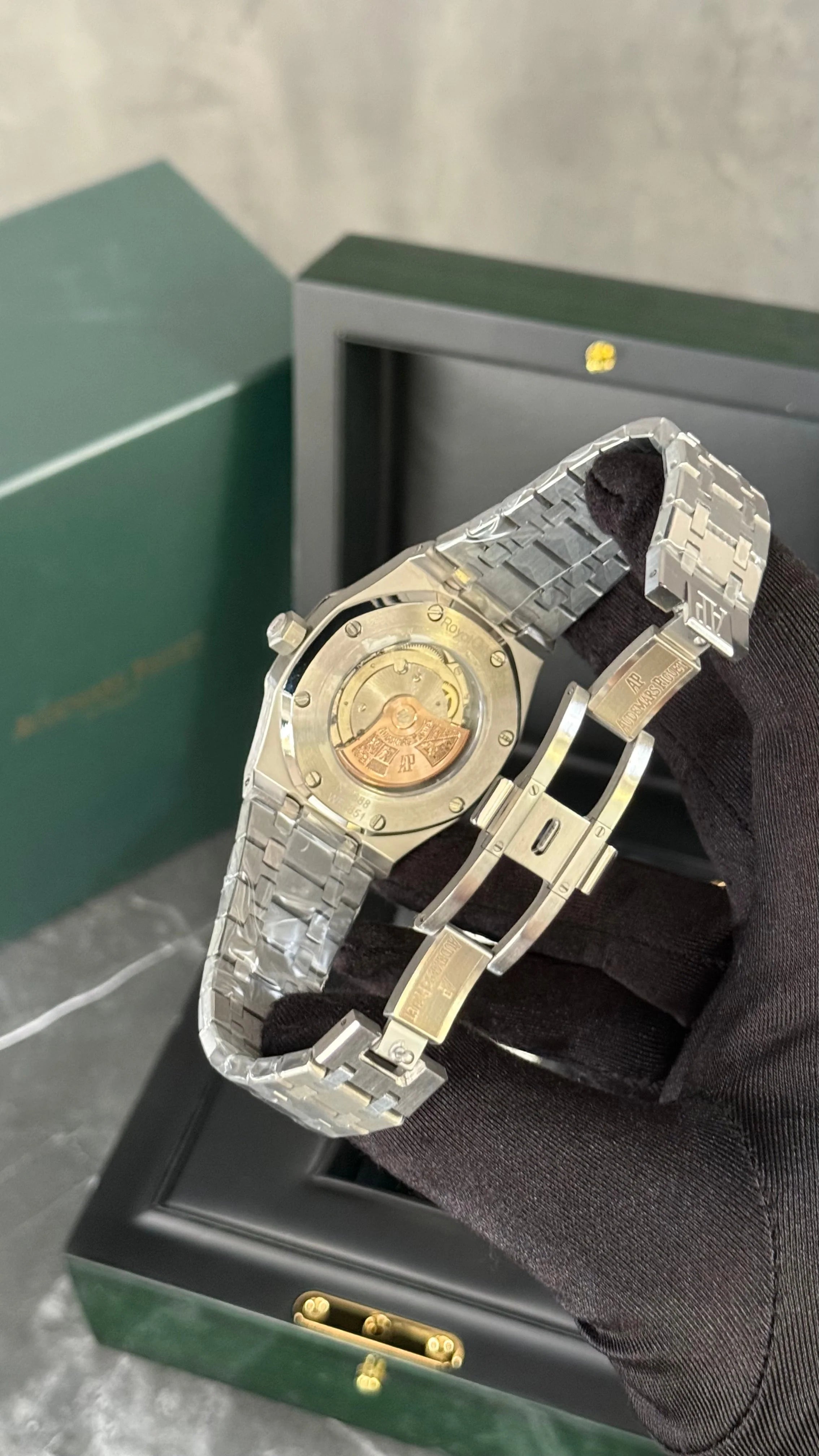 AP ROYAL OAK AZUL / PLATA