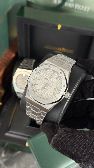 AP ROYAL OAK PLATA / BLANCO