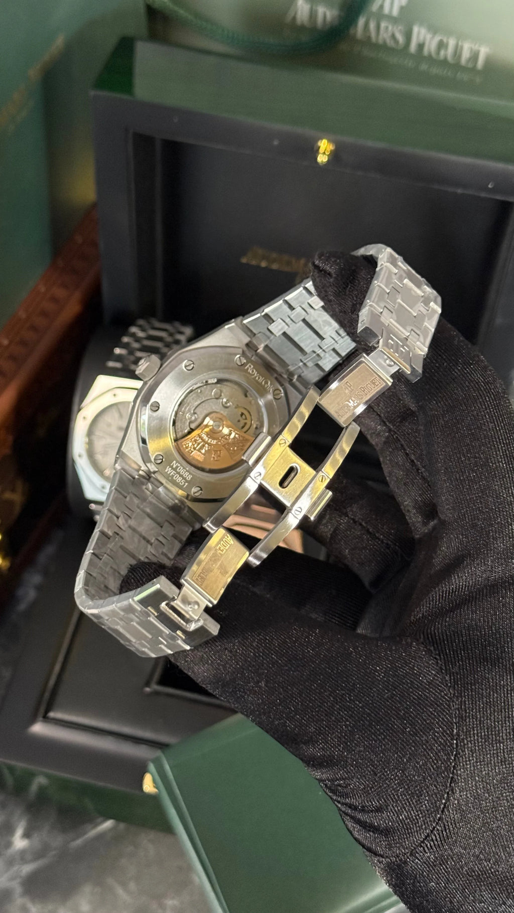 AP ROYAL OAK PLATA / BLANCO