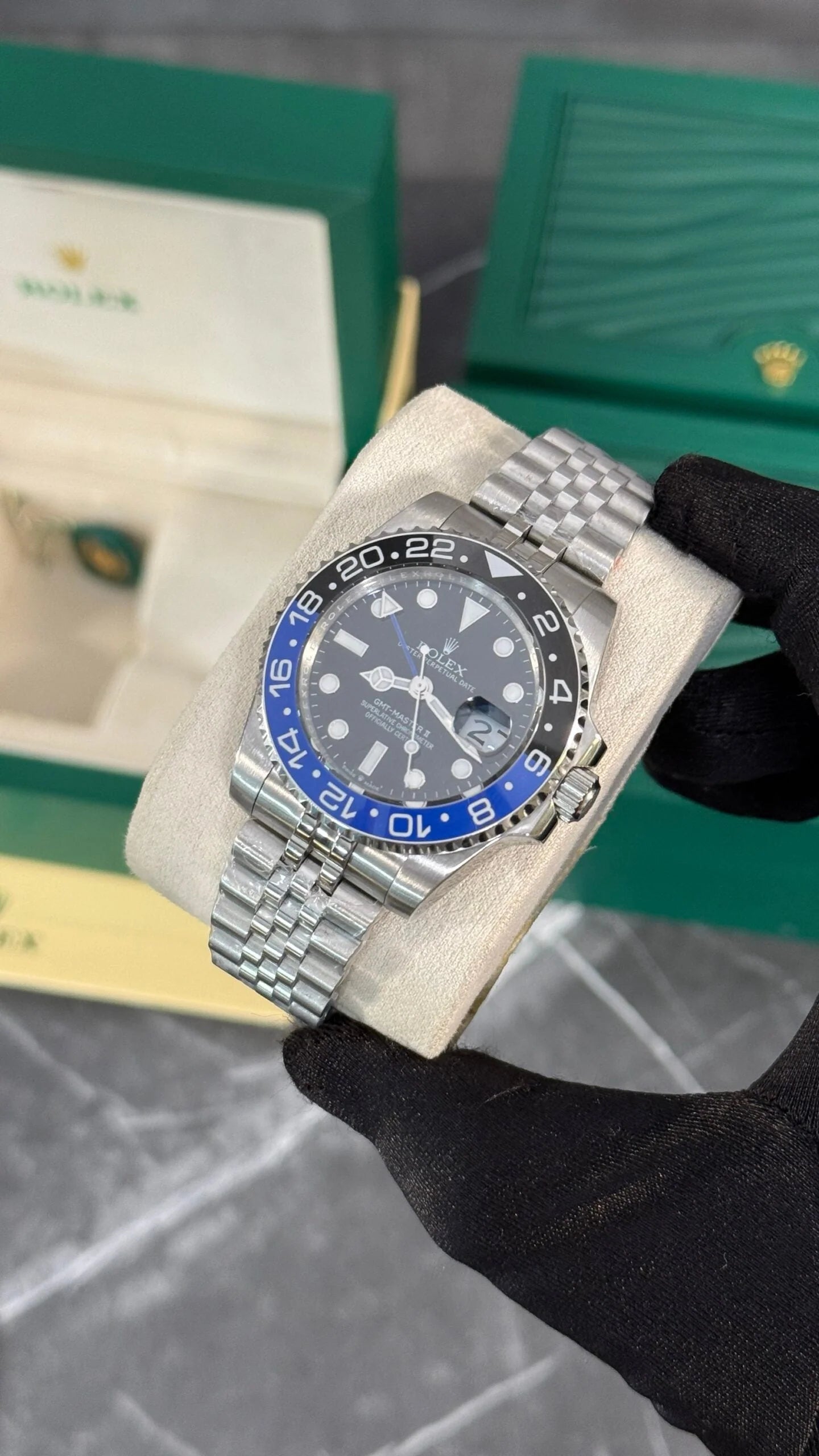 RLX GMT-MASTER II JUBILEE BATMAN