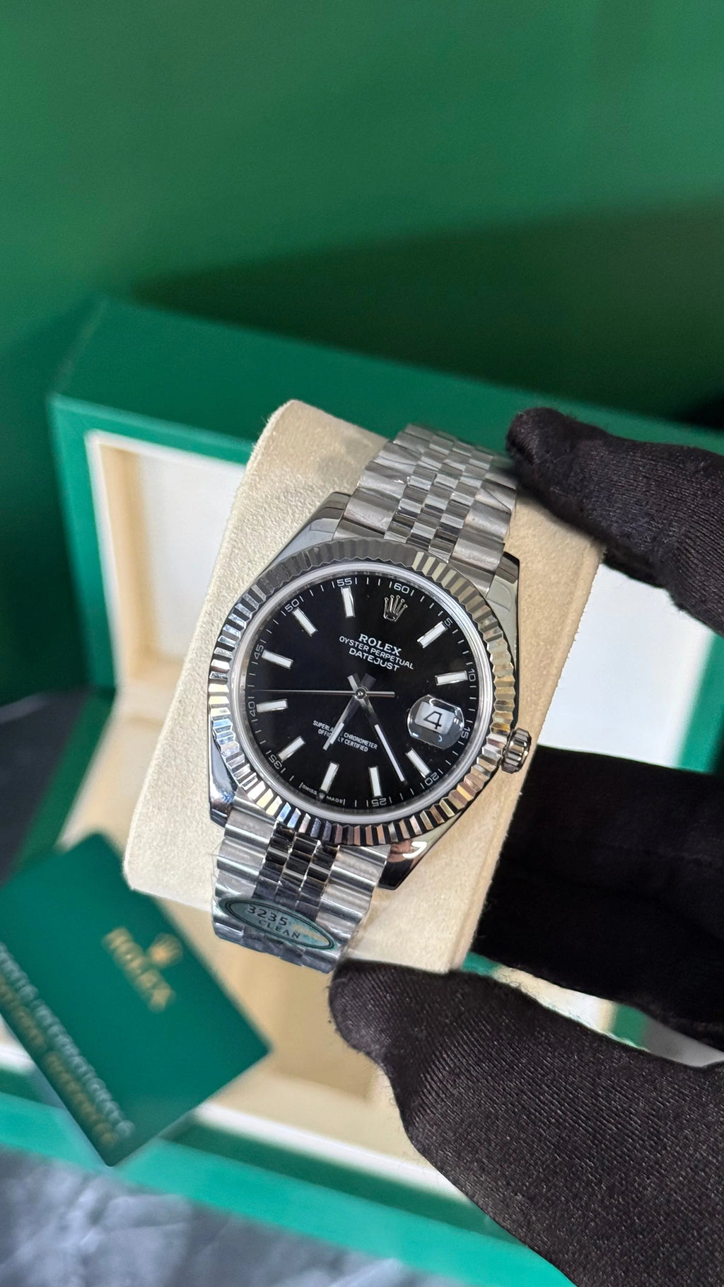 RLX DATEJUST JUBILEE NEGRO SUPERCLON