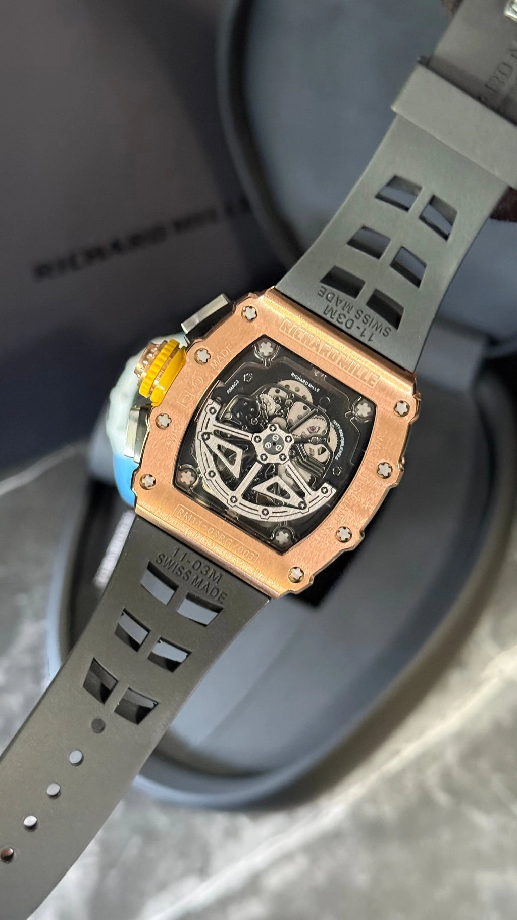 RM 11-03 FLYBLACK CHRONO SUPERCLON
