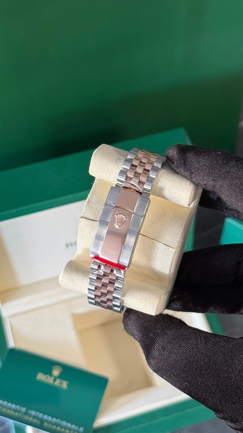 RLX DATEJUST BICOLOR ORO / ROSA / PLATA SUPERCLON