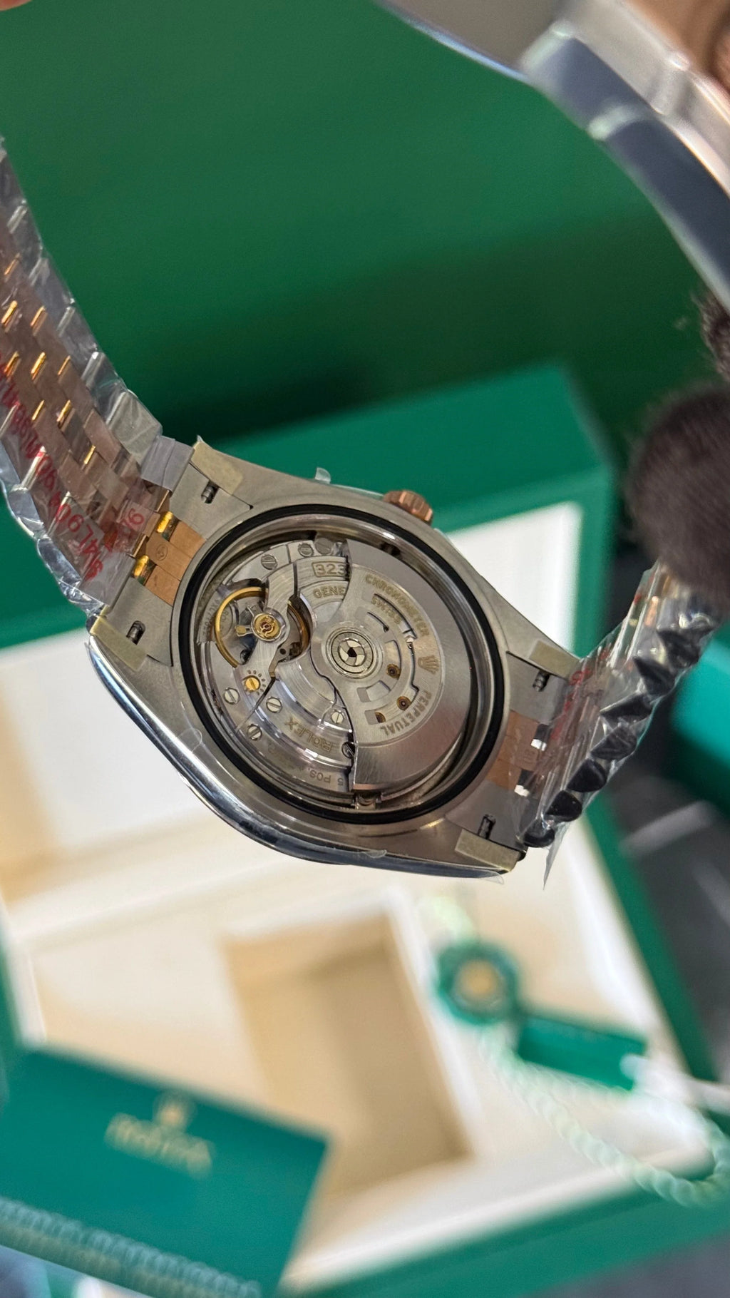 RLX DATEJUST BICOLOR ORO / ROSA / PLATA SUPERCLON