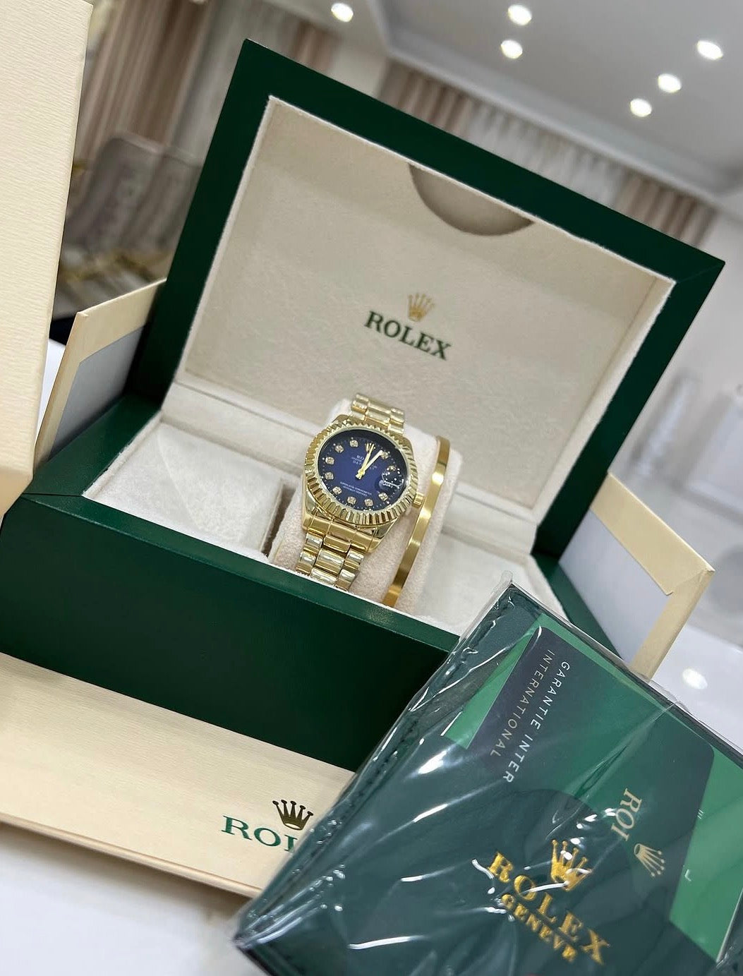 RLX DATEJUST CON CAJA ORIGINAL Y PULSERA DE REGALO
