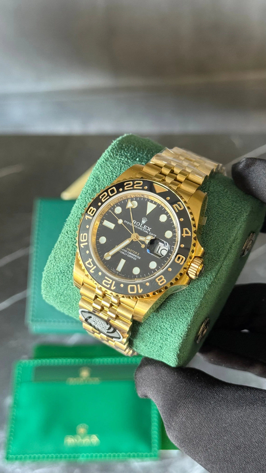 RLX GMT-MASTER II JUBILEE FULL ORO SUPERCLON