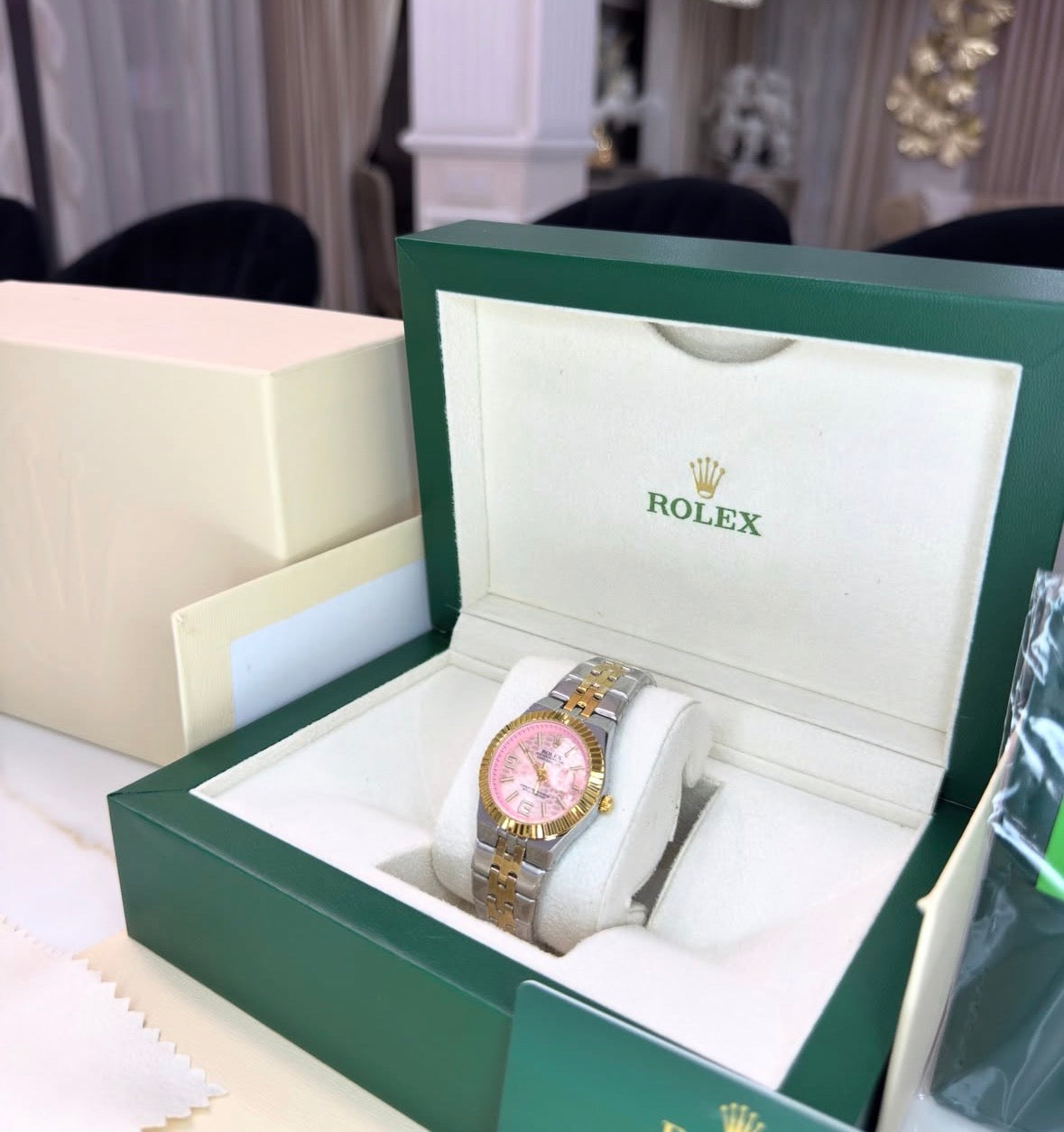 RLX OYSTER MUJER CON CAJA ORIGINAL Y PULSERA DE REGALO