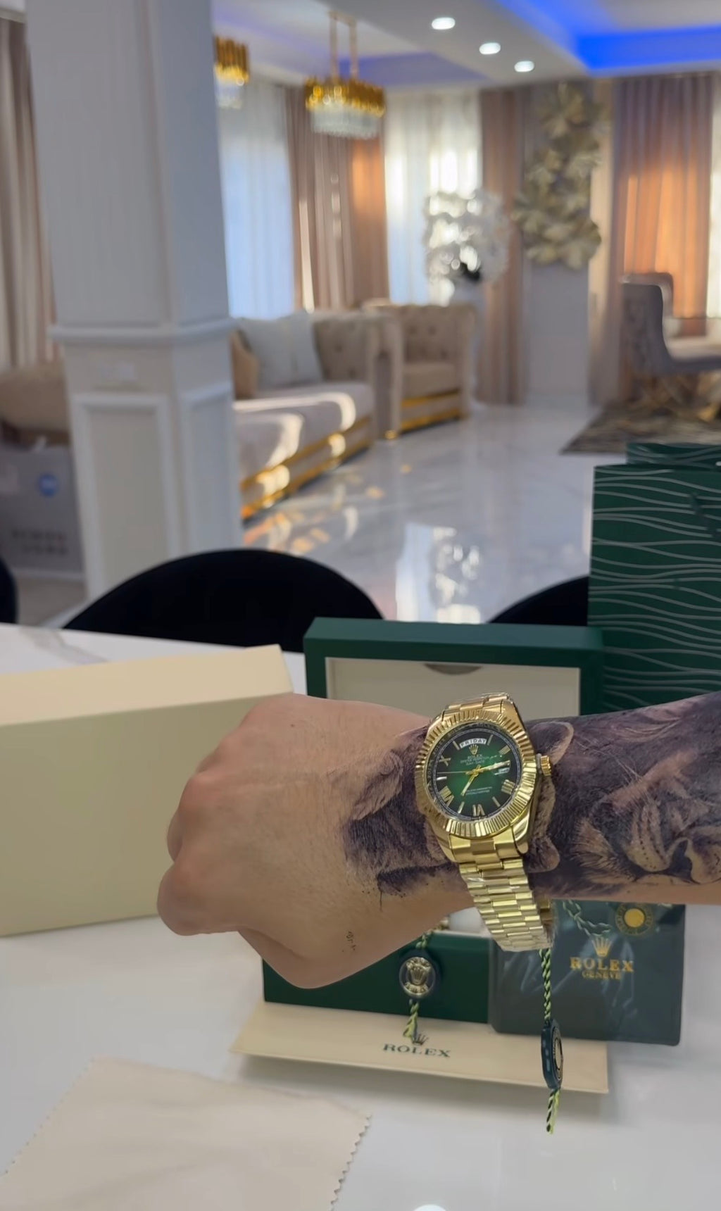 RLX DAY-DATE CON CAJA ORIGINAL Y PULSERA DE REGALO