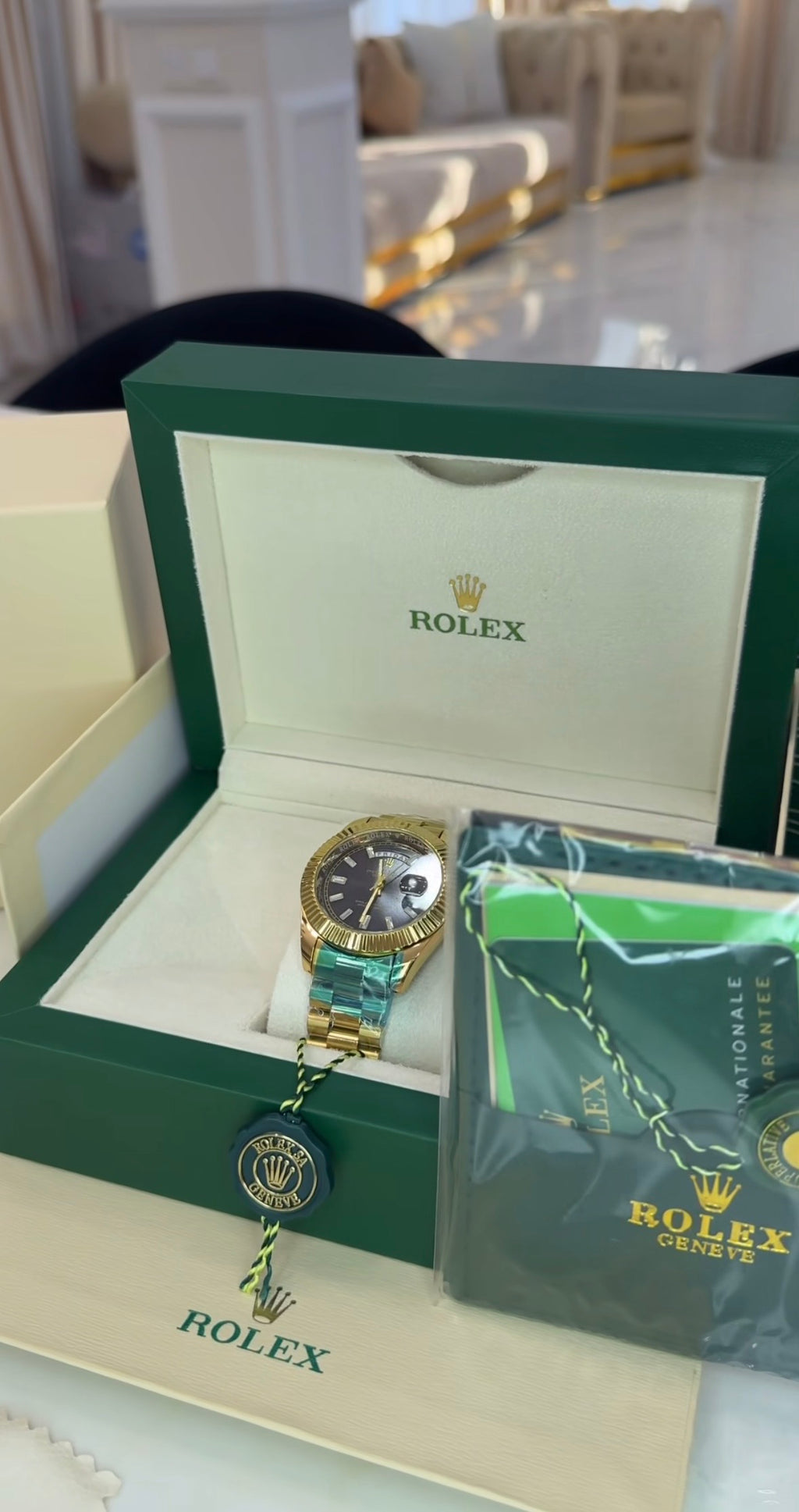 RLX DATEJUST CON CAJA ORIGINAL Y PULSERA DE REGALO