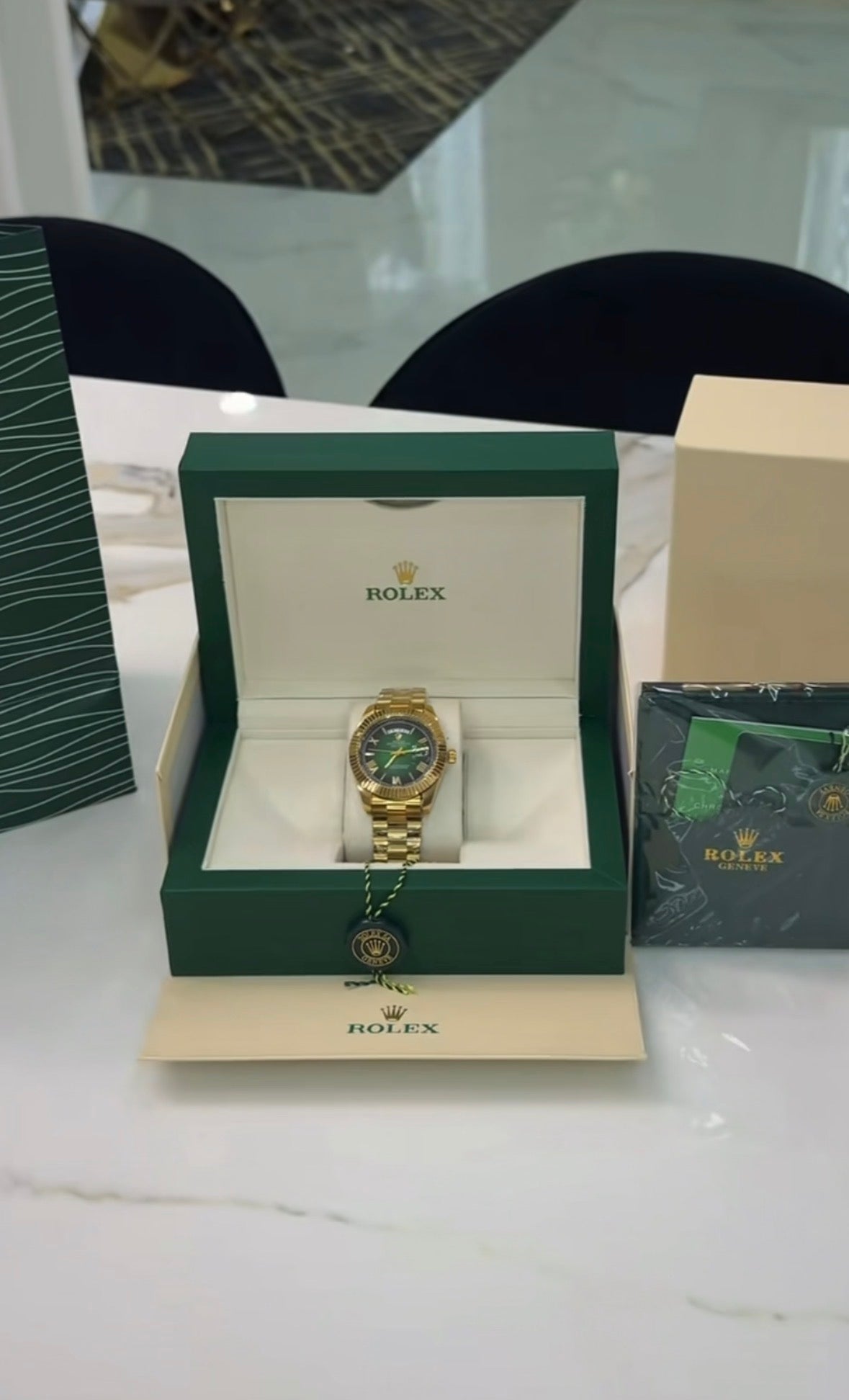 RLX DAY-DATE CON CAJA ORIGINAL Y PULSERA DE REGALO