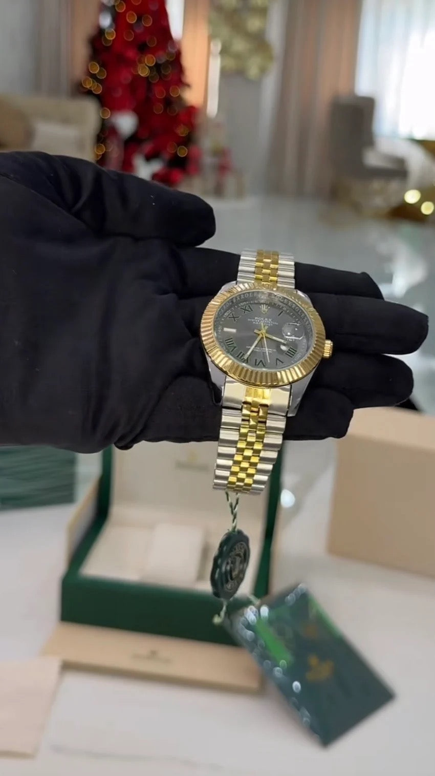 RLX DATEJUST CON CAJA ORIGINAL Y PULSERA DE REGALO