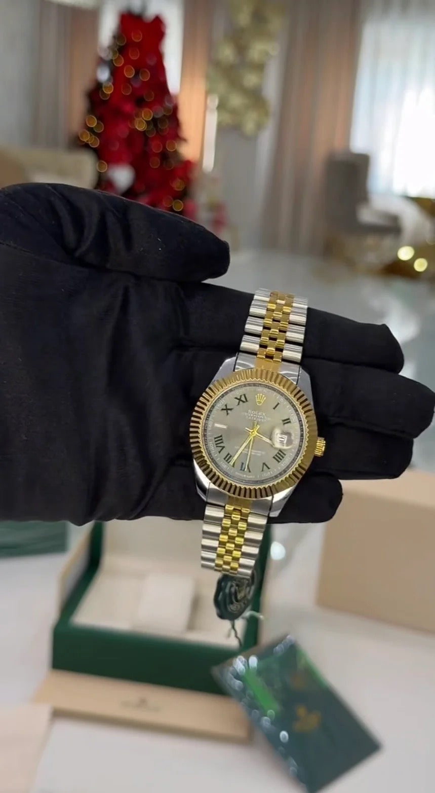 RLX DATEJUST CON CAJA ORIGINAL Y PULSERA DE REGALO